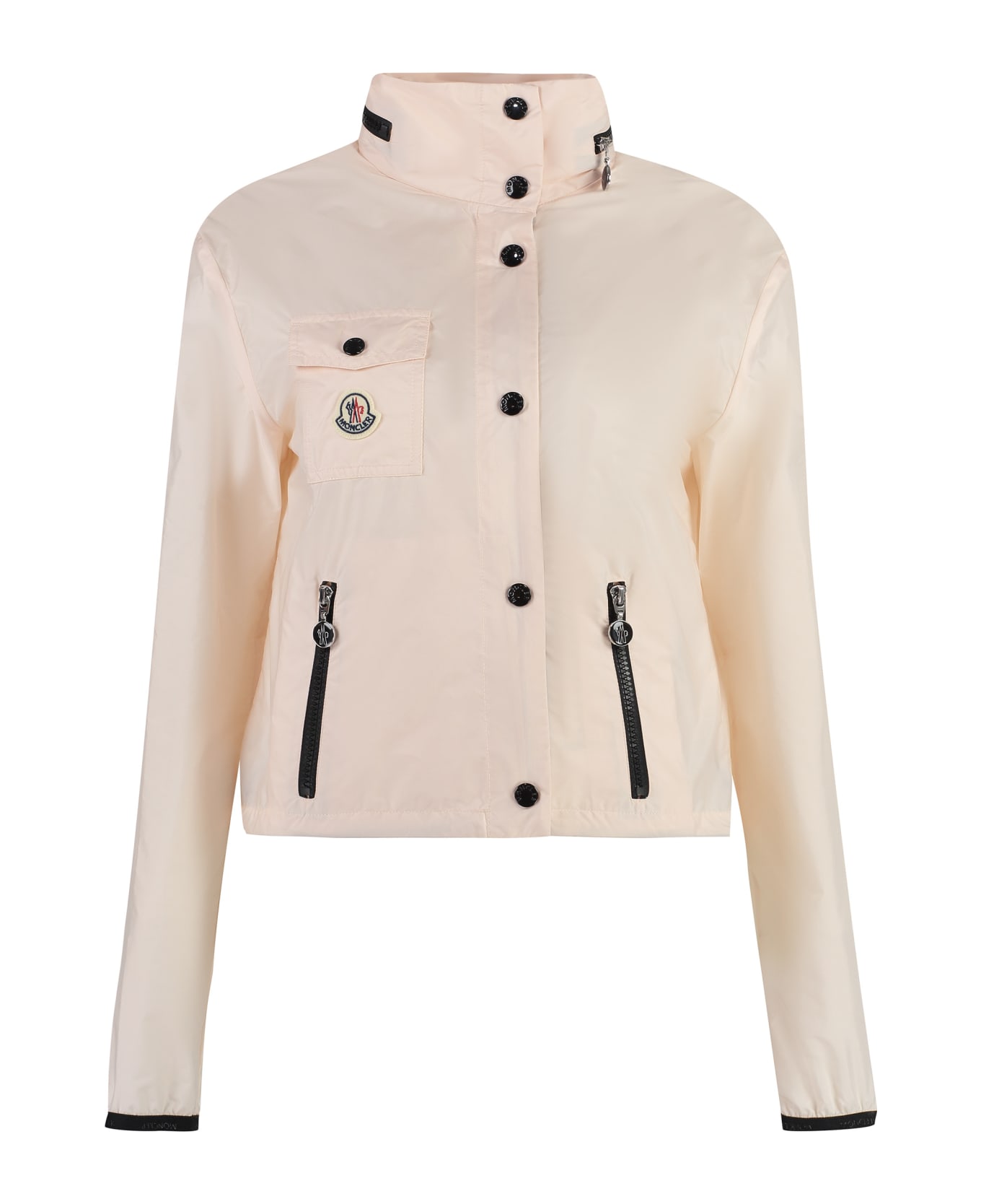 Moncler Lico Techno Fabric Jacket - Pink