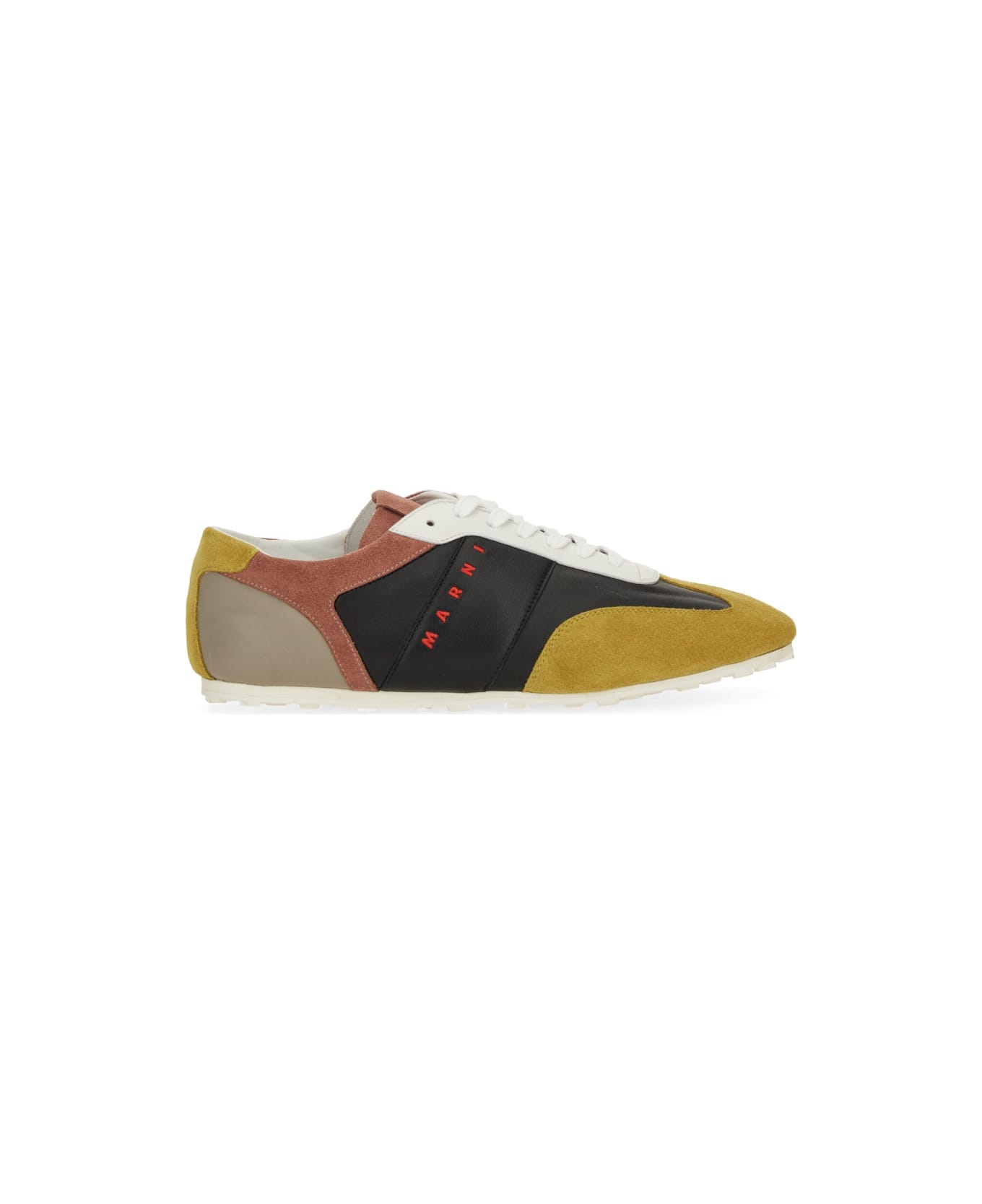 Marni Leather Sneaker - MULTICOLOUR