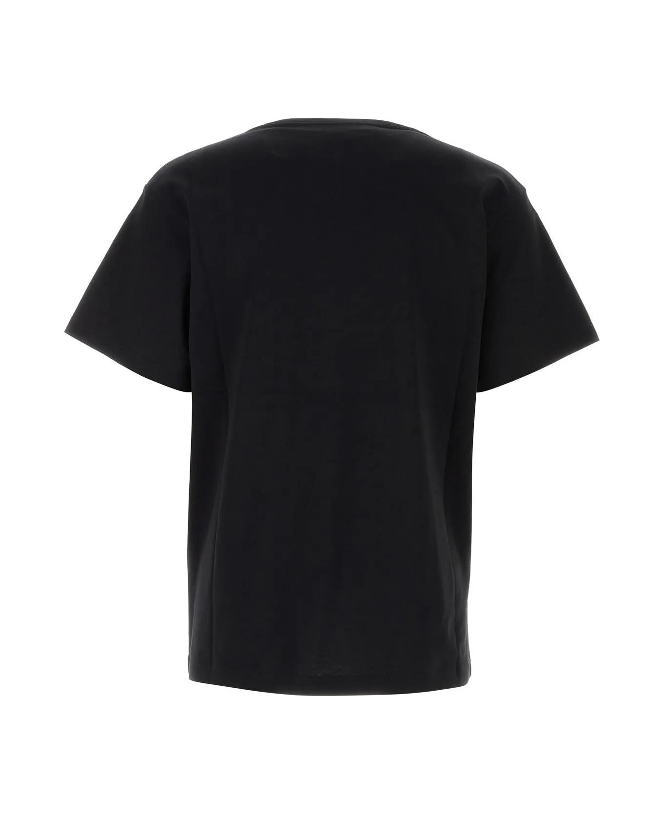 Y/Project Black Cotton T-shirt - BLACK