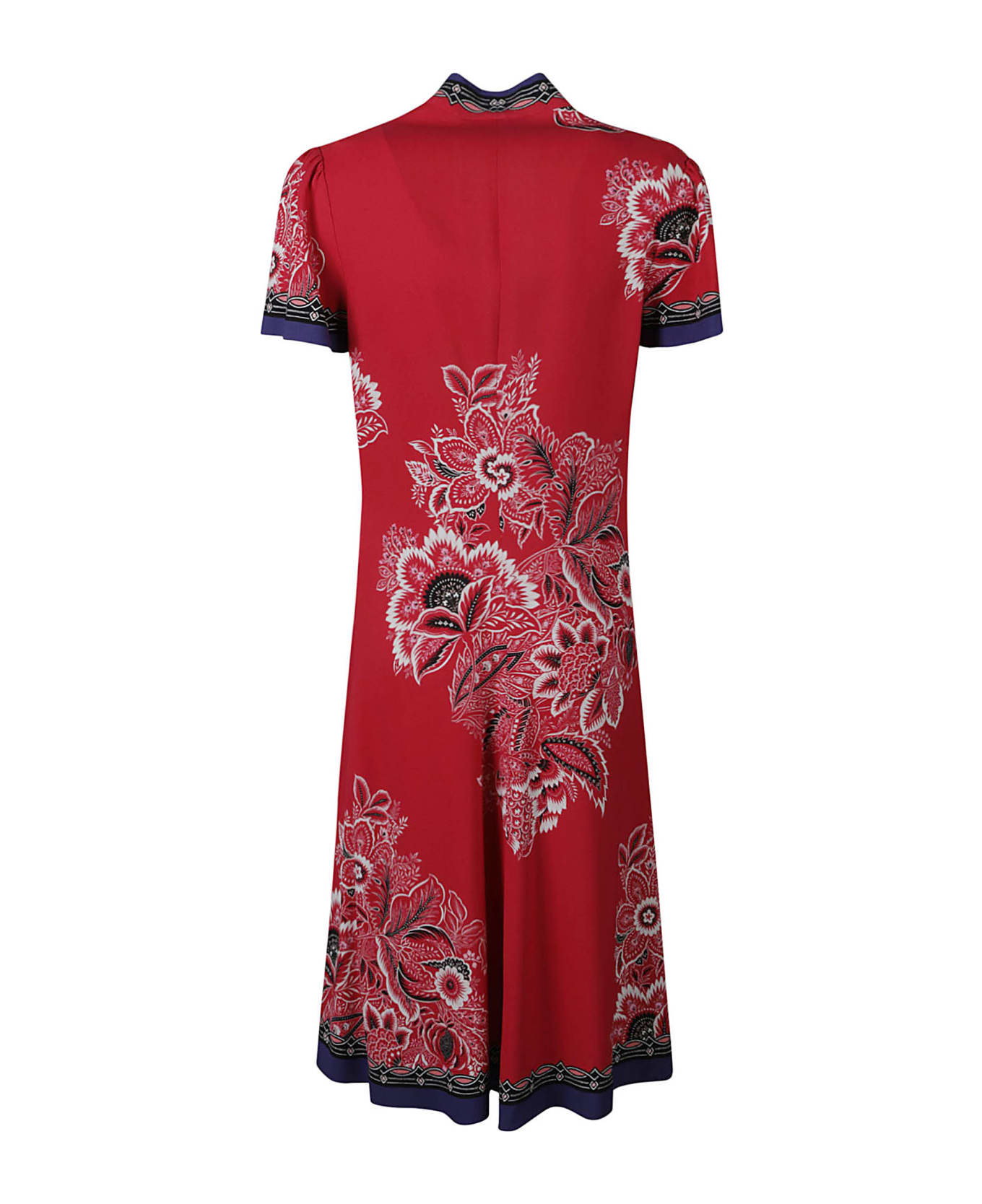 Etro Paisley Long Dress - Red ワンピース＆ドレス