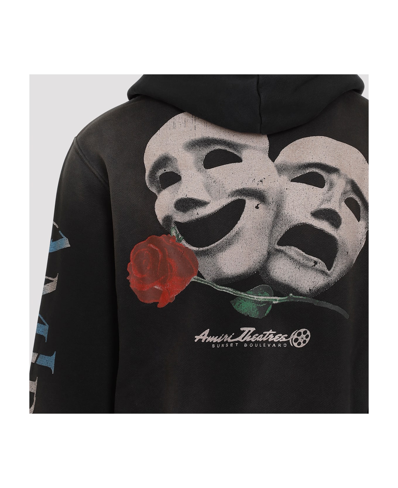 AMIRI Theatre Mask Hoodie - Black