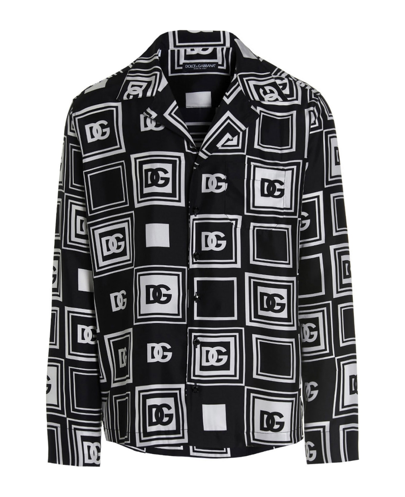 Dolce & Gabbana 'dg Linea Magnificent  Shirt - White/Black