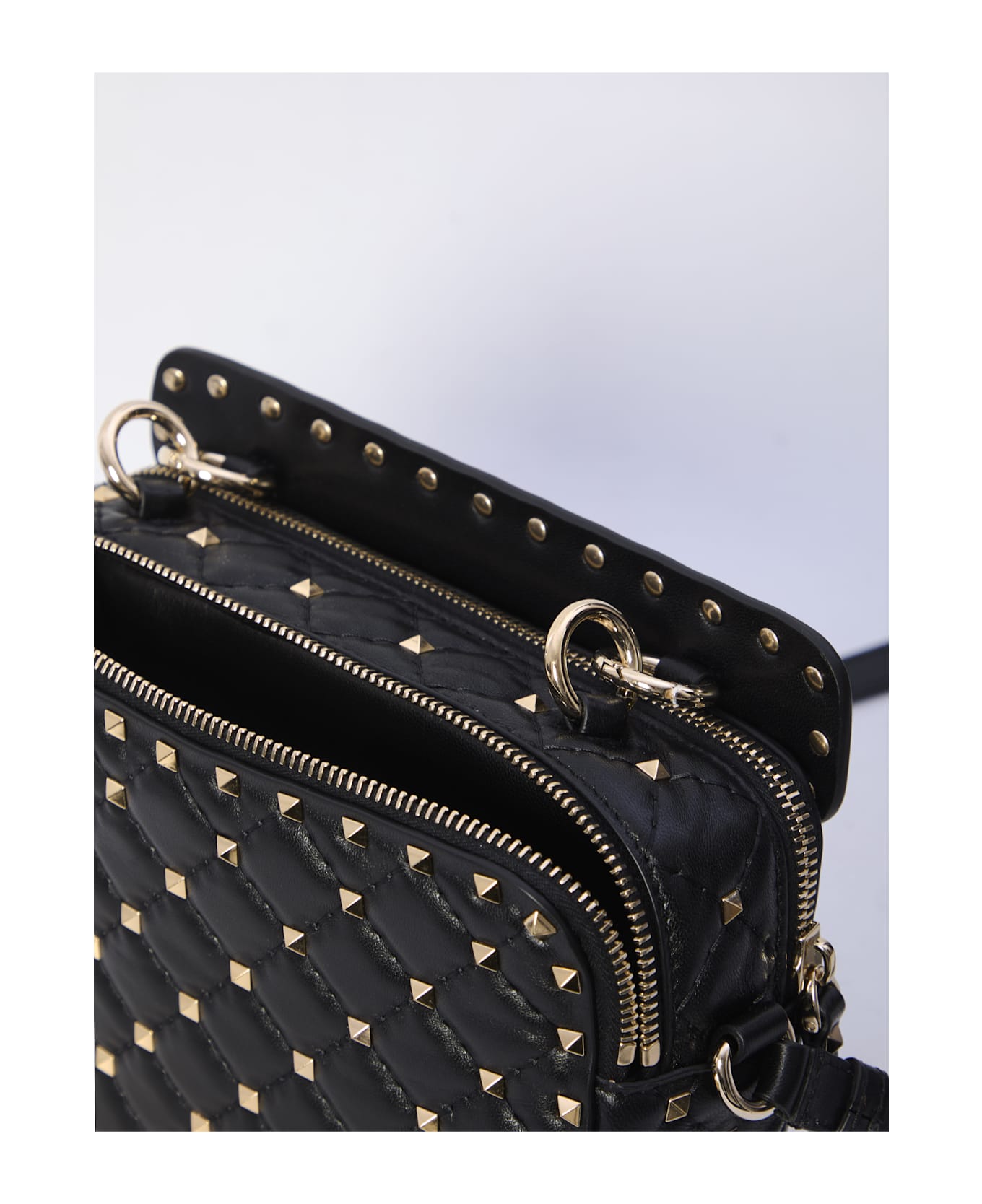 Valentino Garavani Rockstud Crossbody Bag - Black