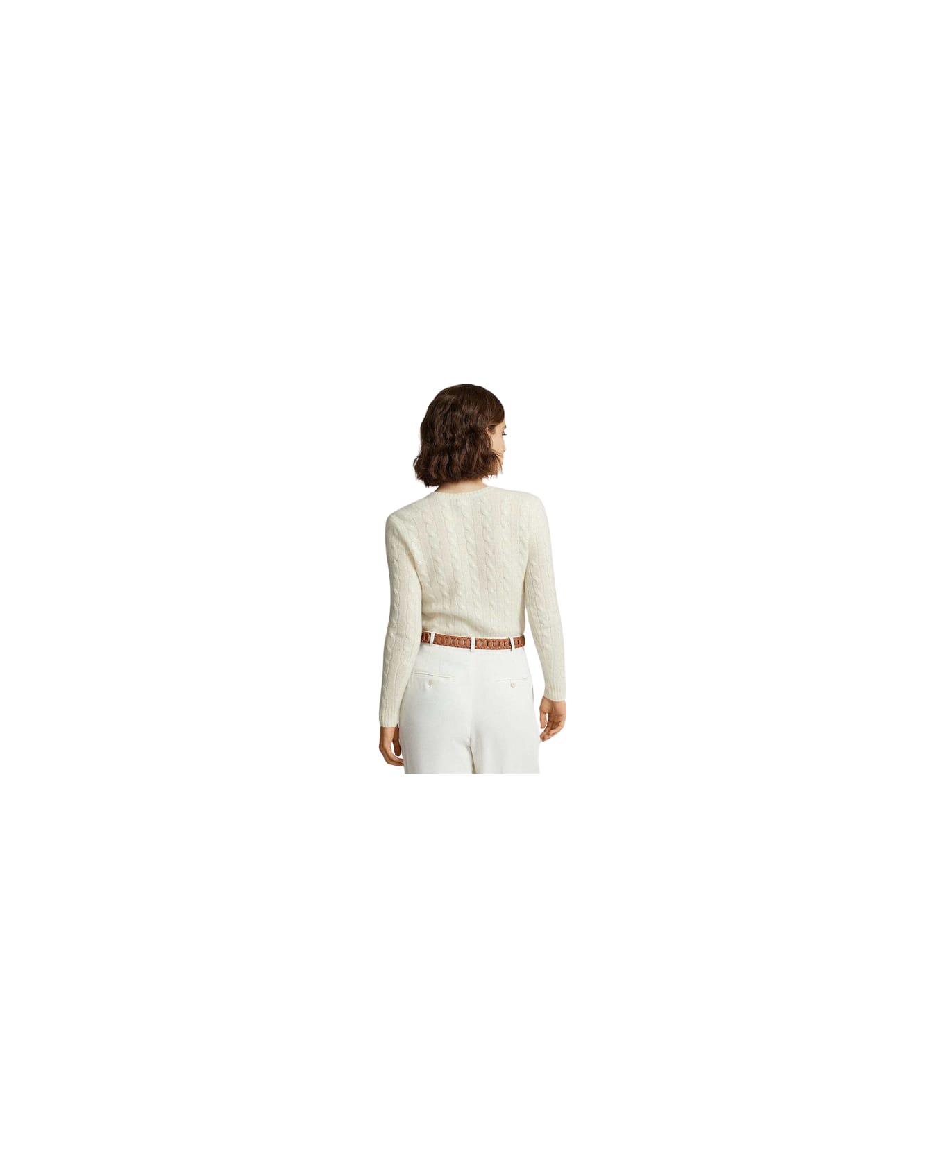 Polo Ralph Lauren Kimberly Long Sleeve Pullover - Crema