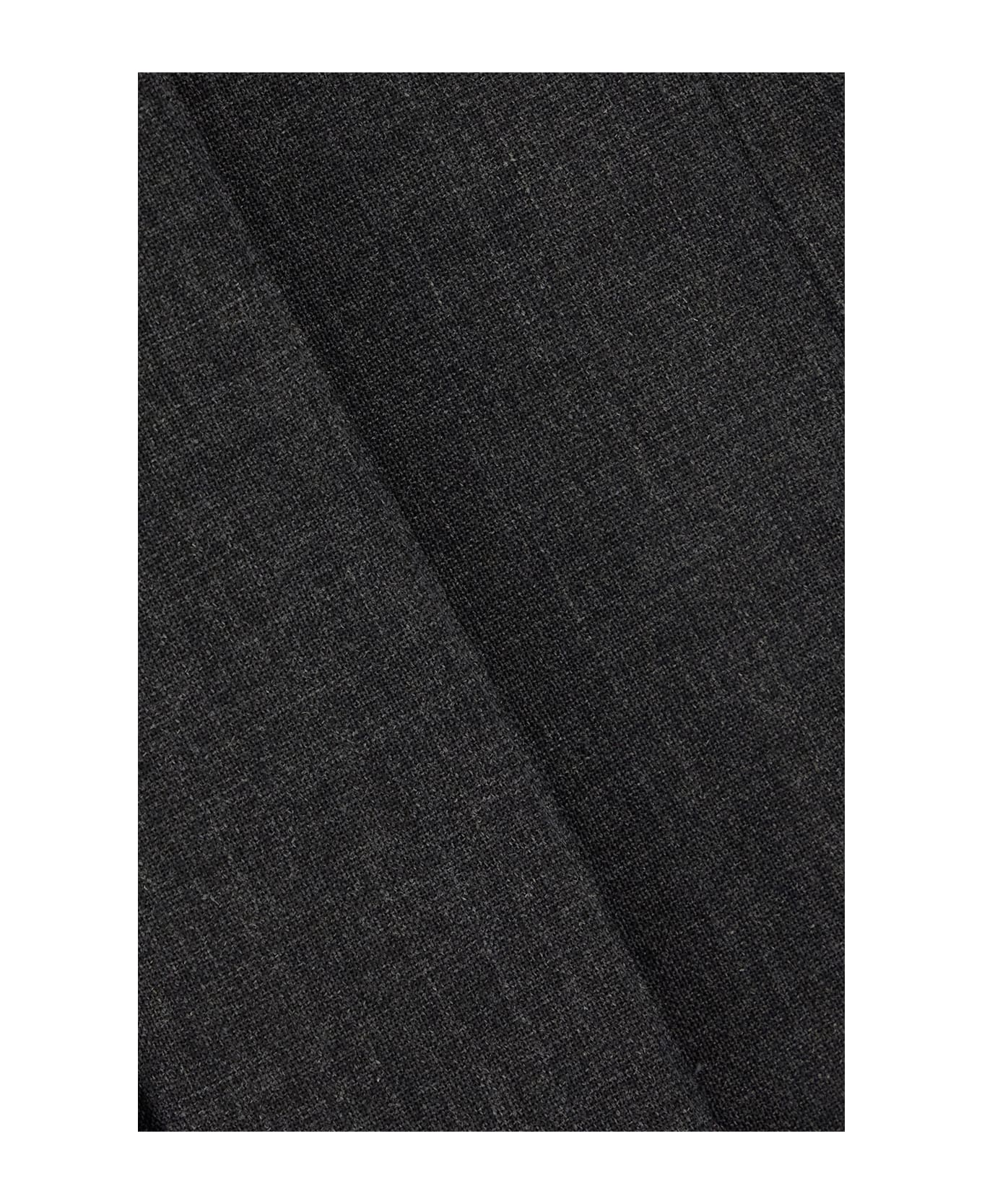 Thom Browne Multicolor Wool Skirt - dark grey