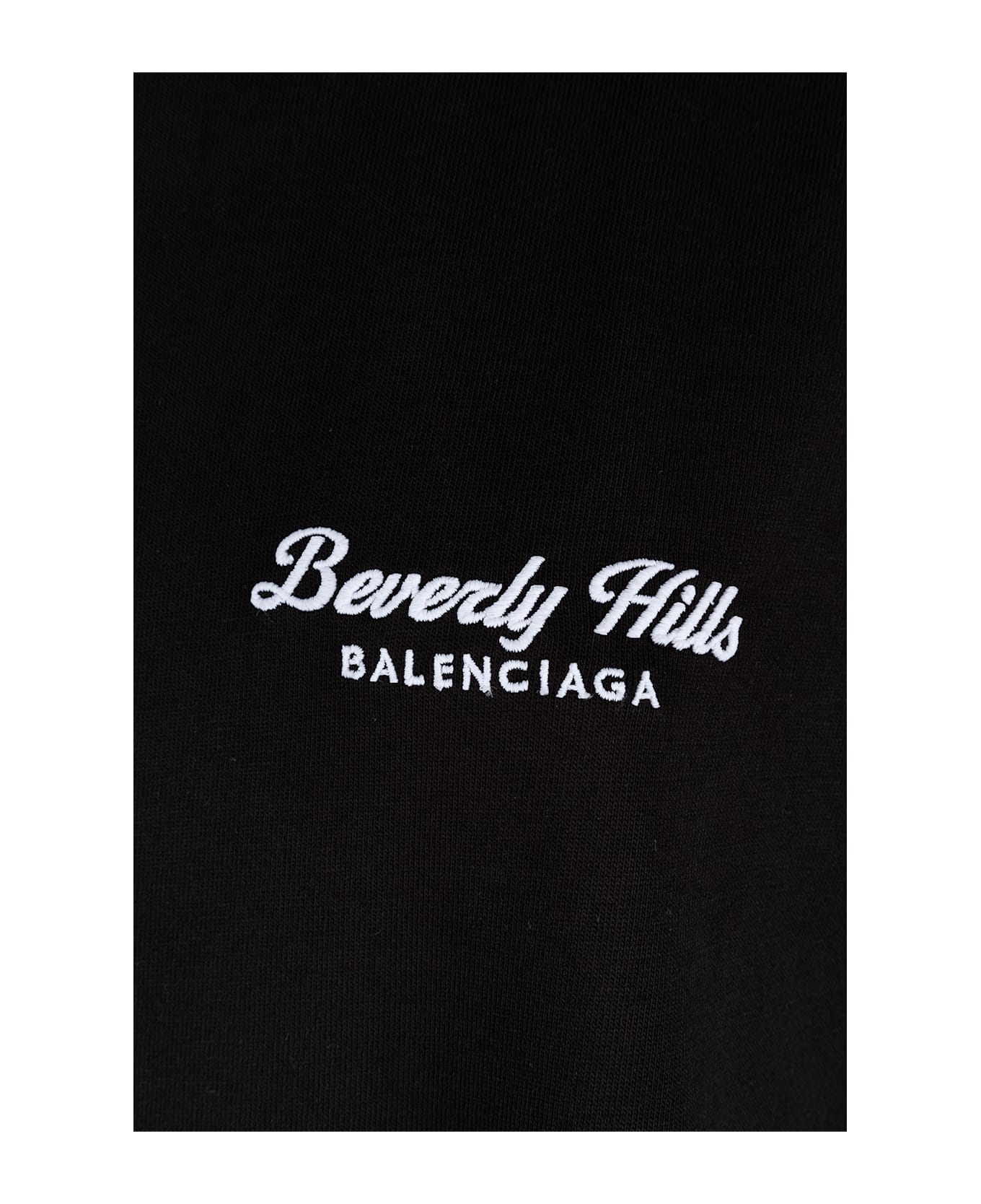 Balenciaga Maxi T-shirt Dress - WASHED BLACK WHITE