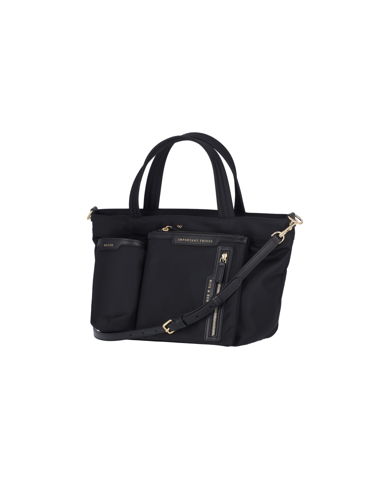 Anya Hindmarch Multi-pocket Tote Bag - Black  