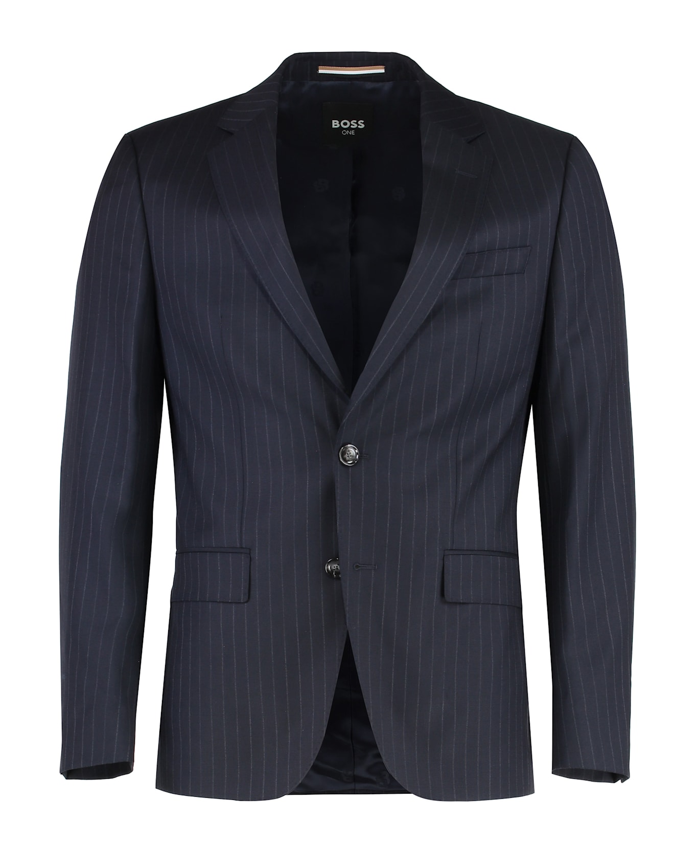 Hugo Boss Virgin Wool Two-pieces Suit - blue