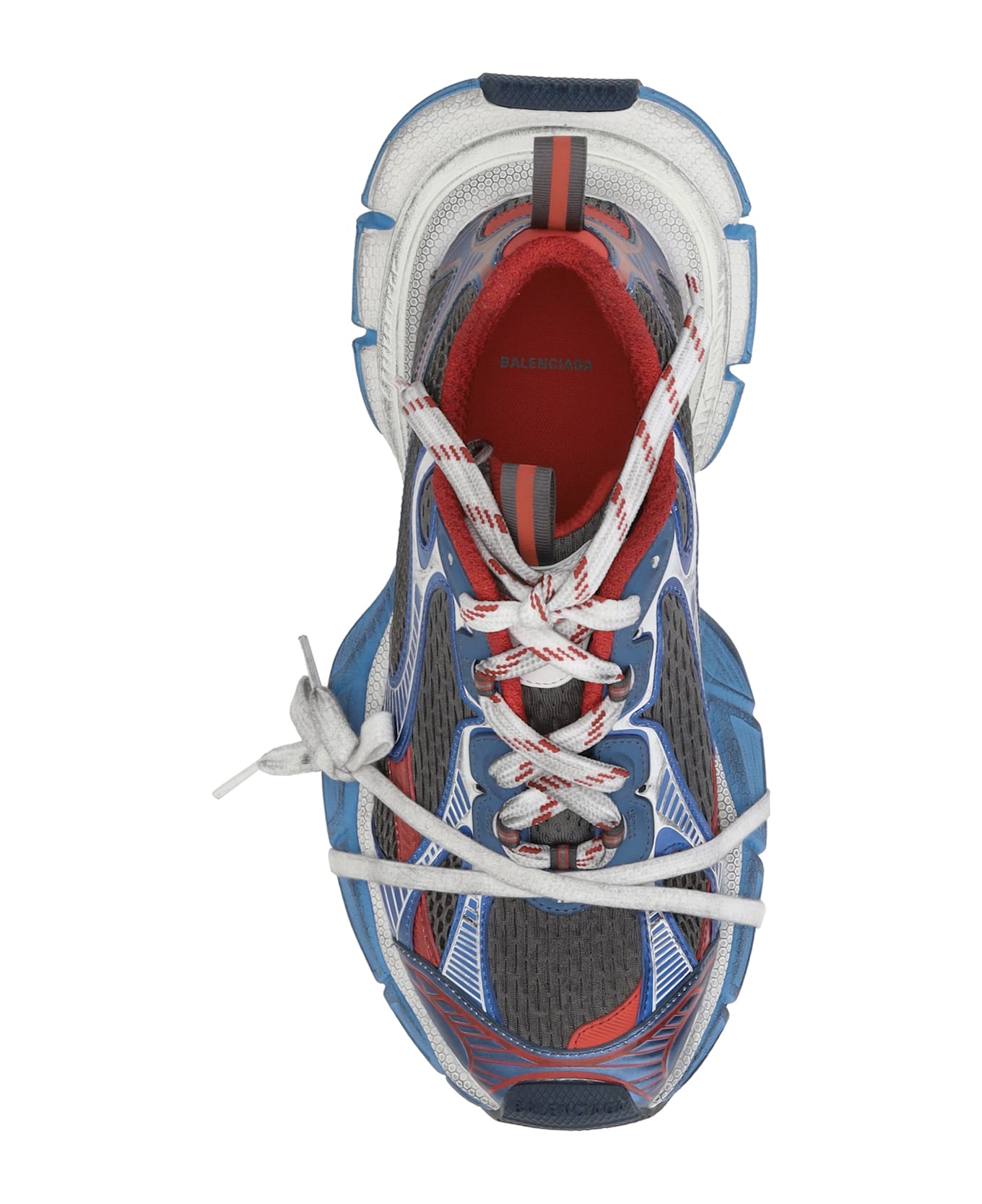 Balenciaga 3xl Sneakers - Grey/blue/red/white