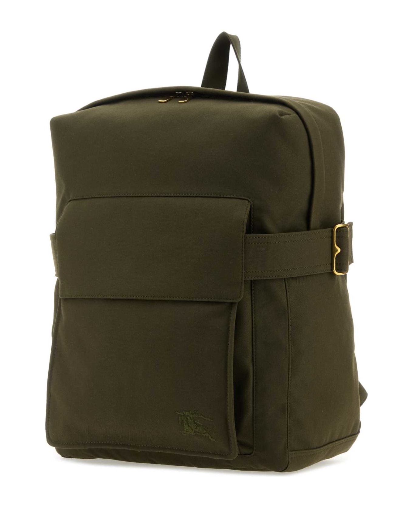 Burberry Army Green Polyester Blend Trench Backpack - MILITARY バックパック