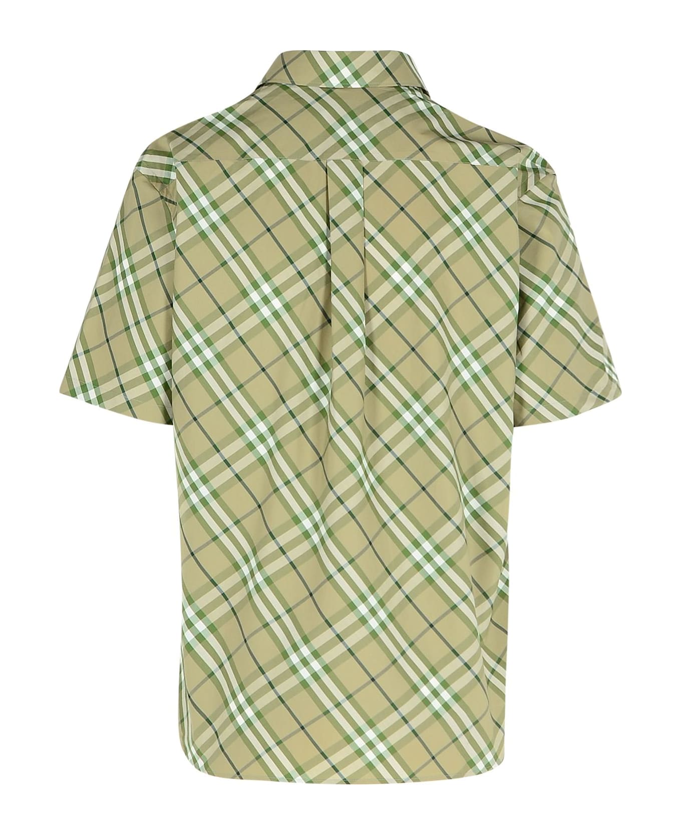 Burberry Green Cotton Shirt - Green