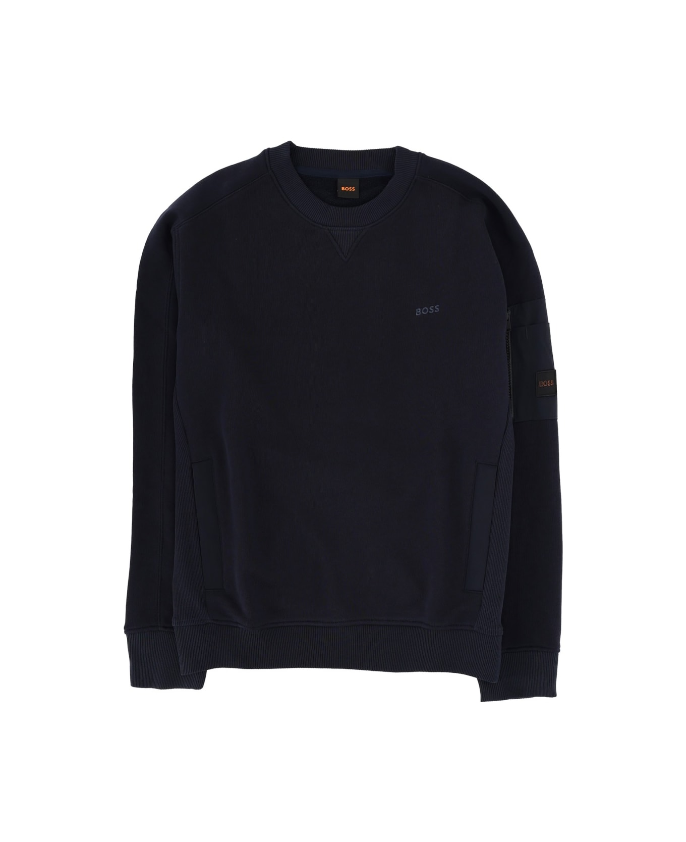 Hugo Boss "we-mixed" Sweatshirt - BLUE