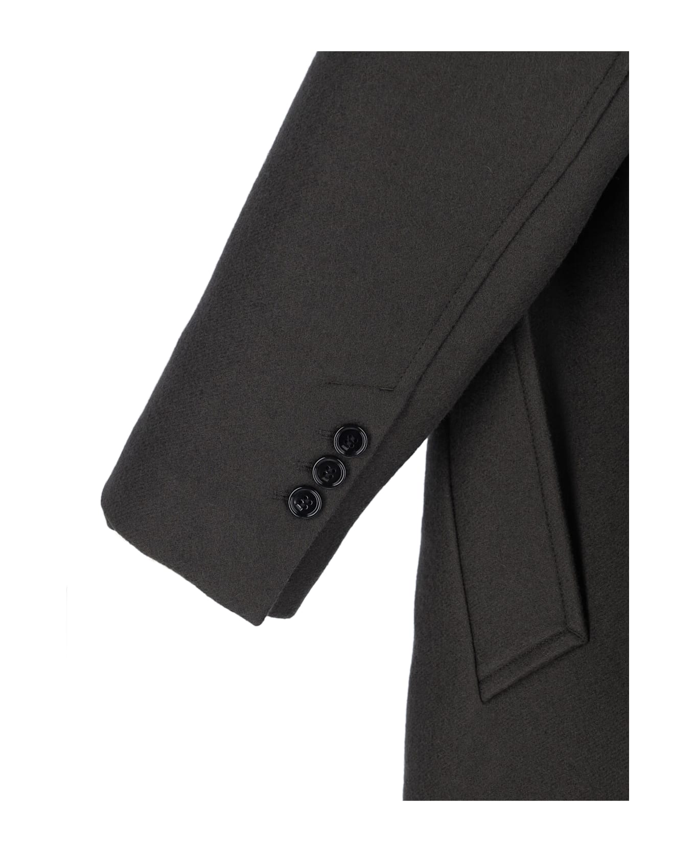 Ami Alexandre Mattiussi Double-breasted Coat - Gray