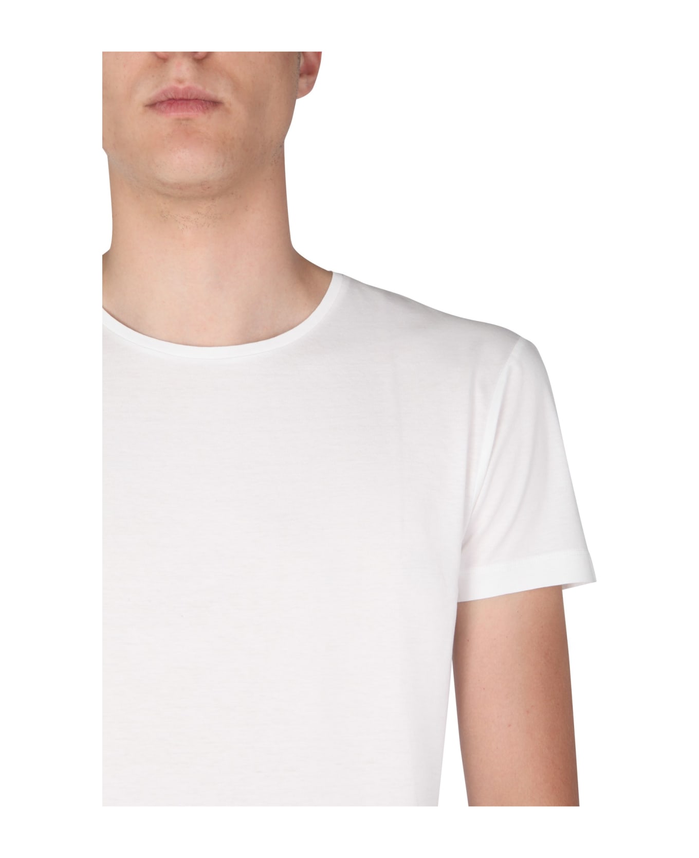 Orlebar Brown Obt Mercerised T-shirt - BIANCO