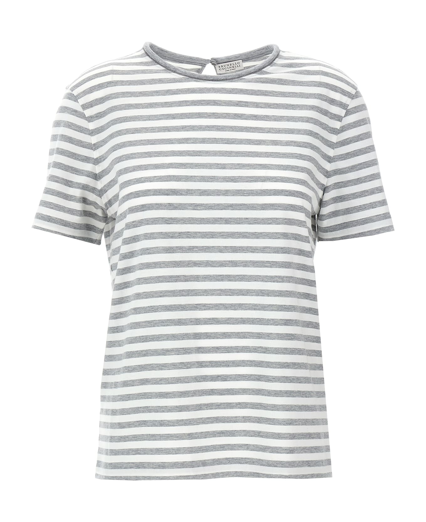 Brunello Cucinelli Striped T-shirt - Multicolor