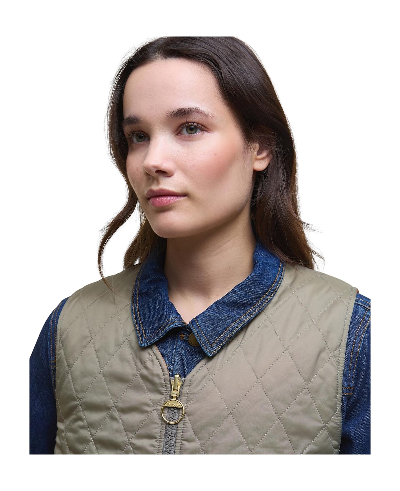 Barbour My Reversible Liner - Timberwolf Marigold