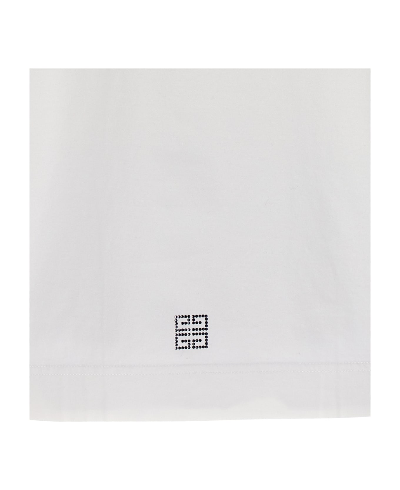 Givenchy Rhinestone Logo T-shirt - White