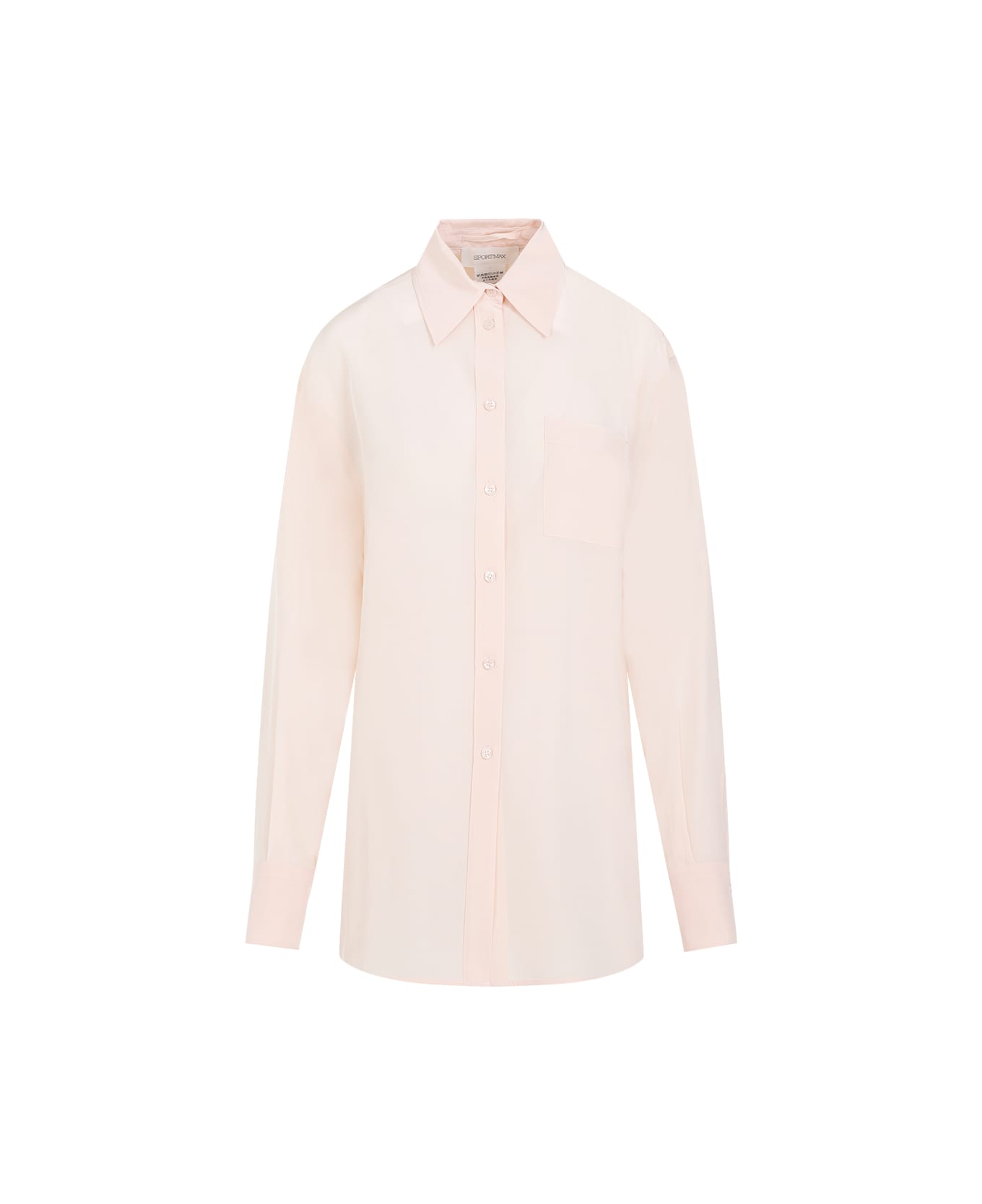 SportMax Crepe De Chine Shirt - Cipria