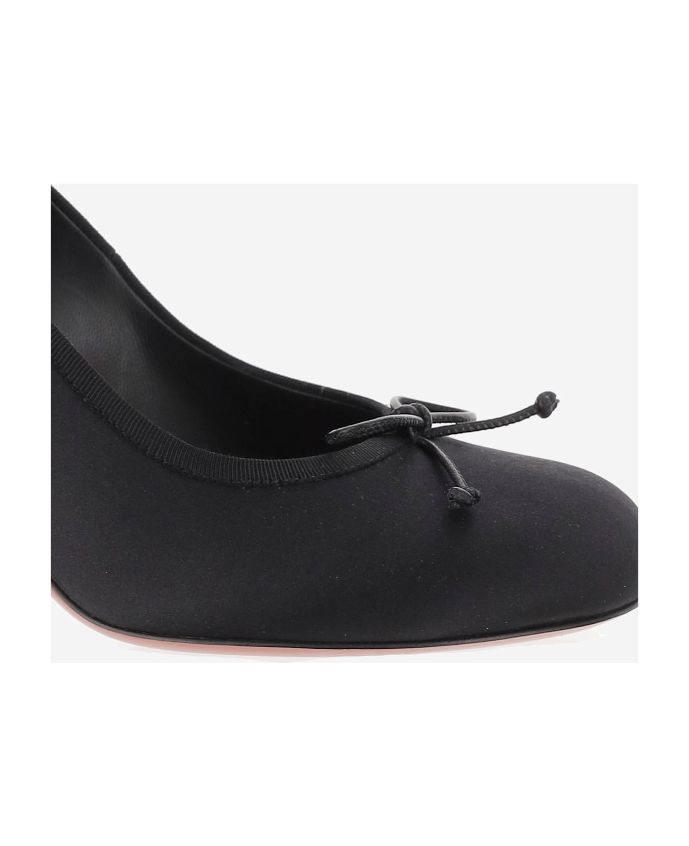 Amina Muaddi Lila Pump - Black