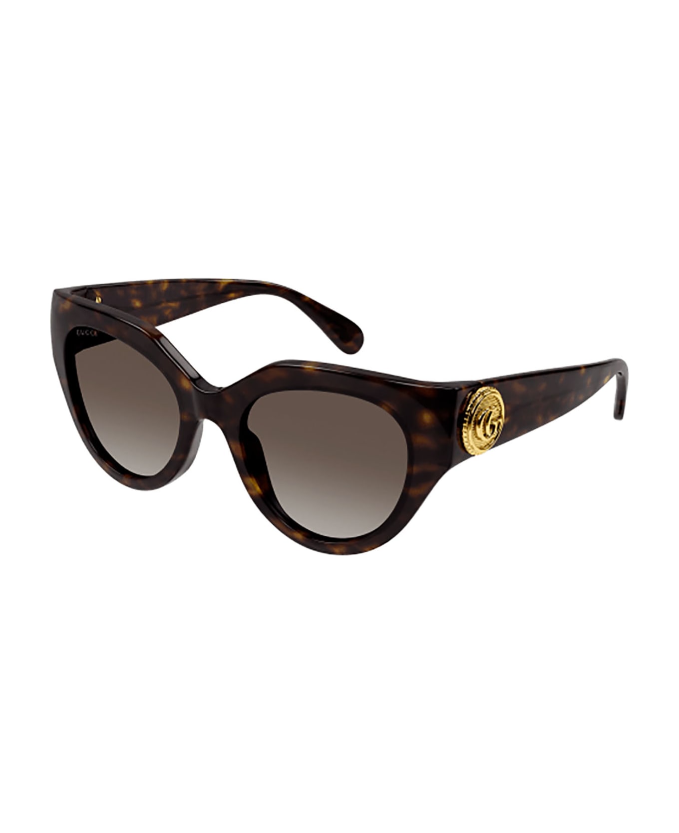 Gucci Eyewear GG1408S Sunglasses - Havana Havana Brown サングラス
