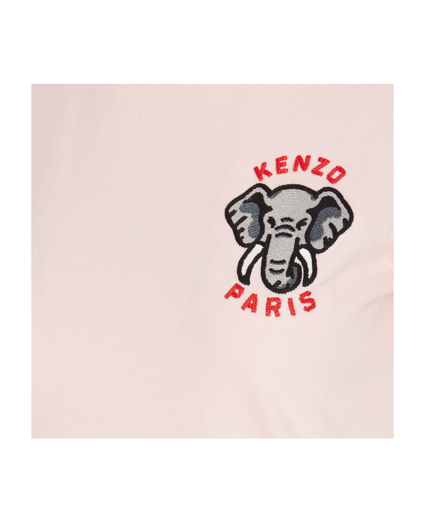 Kenzo Crest Elephant T-shirt - FADED PINK Tシャツ