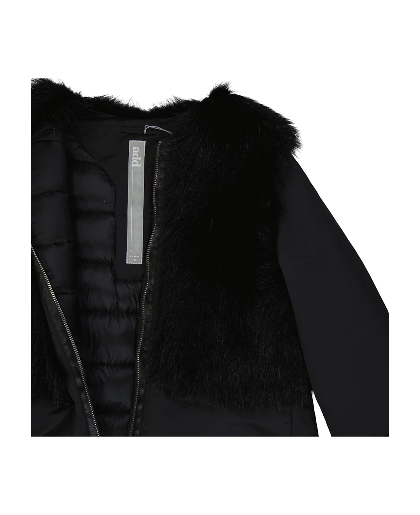 Add Ped Down Coat - Black