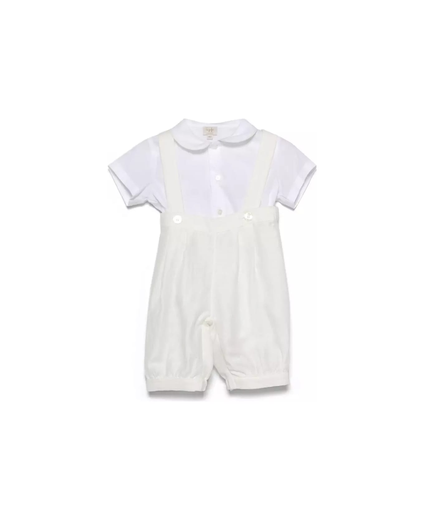 Il Gufo Two-piece Suit - WHITE
