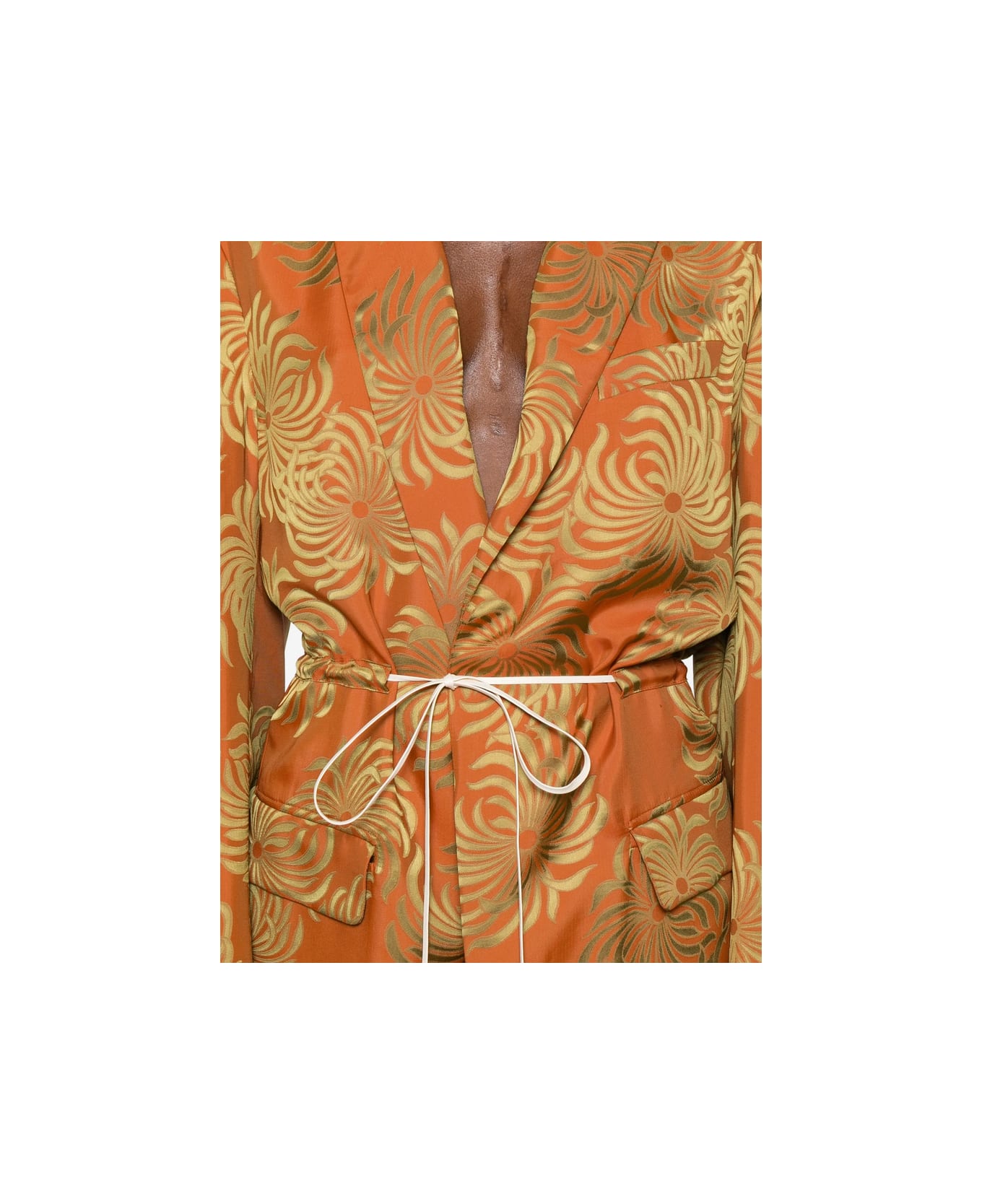 Dries Van Noten Coat - ORANGE