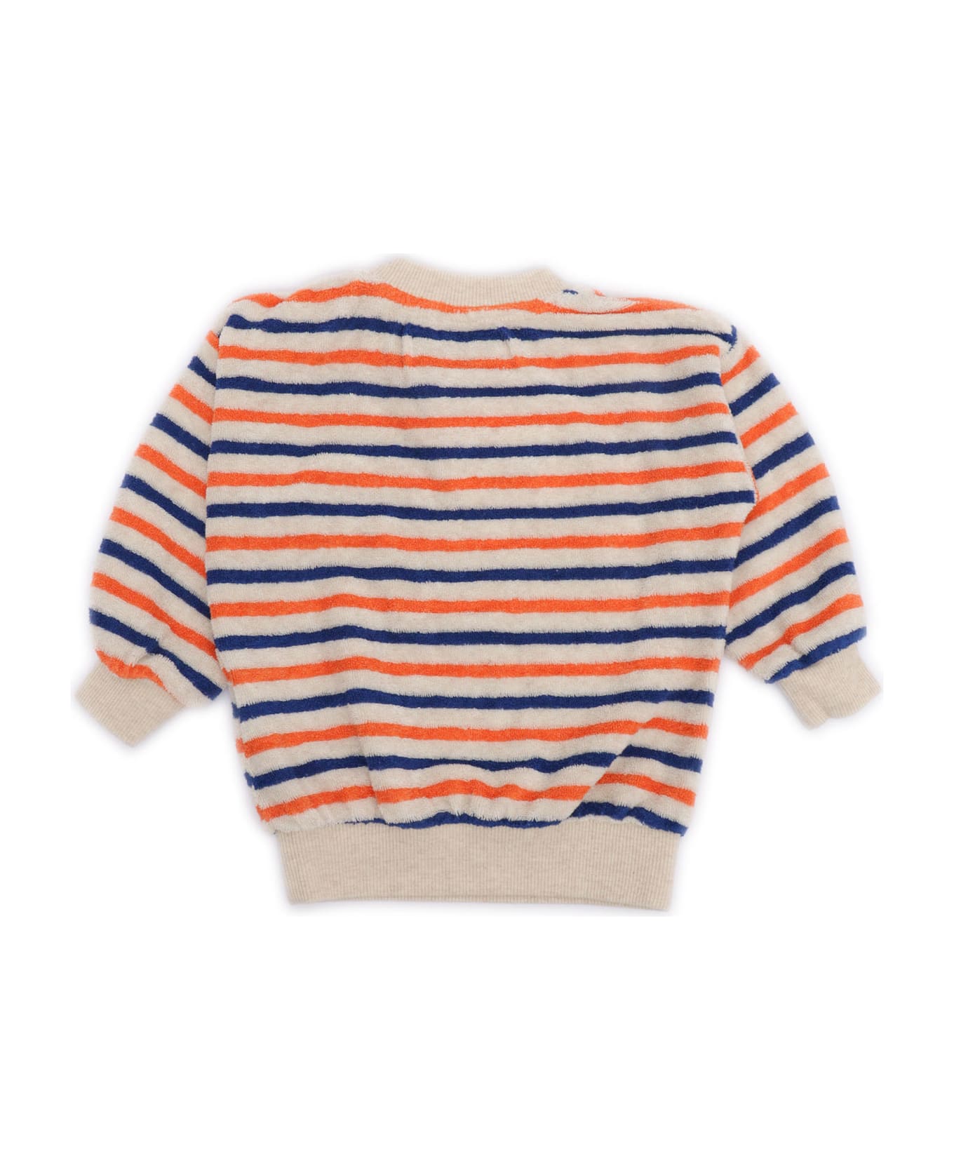 Bobo Choses Striped Terry Cloth Sweatshirt - MULTICOLOR
