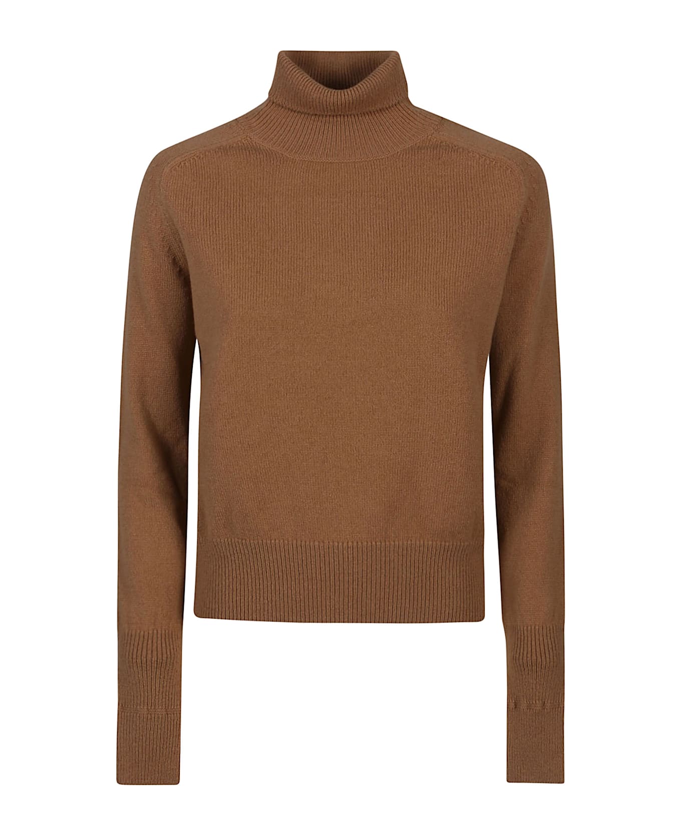 Victoria Beckham Turtle Neck Sweater - Tobacco