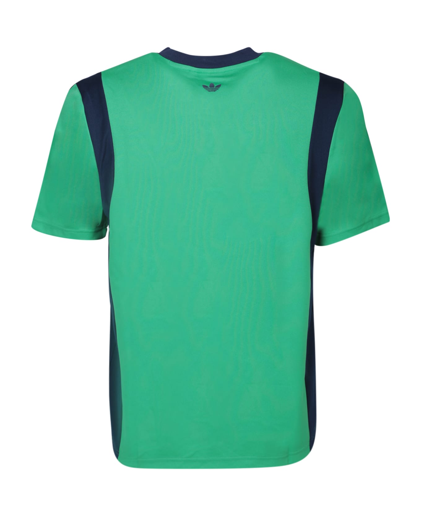Y-3 Striped Details Green T-shirt - Green シャツ
