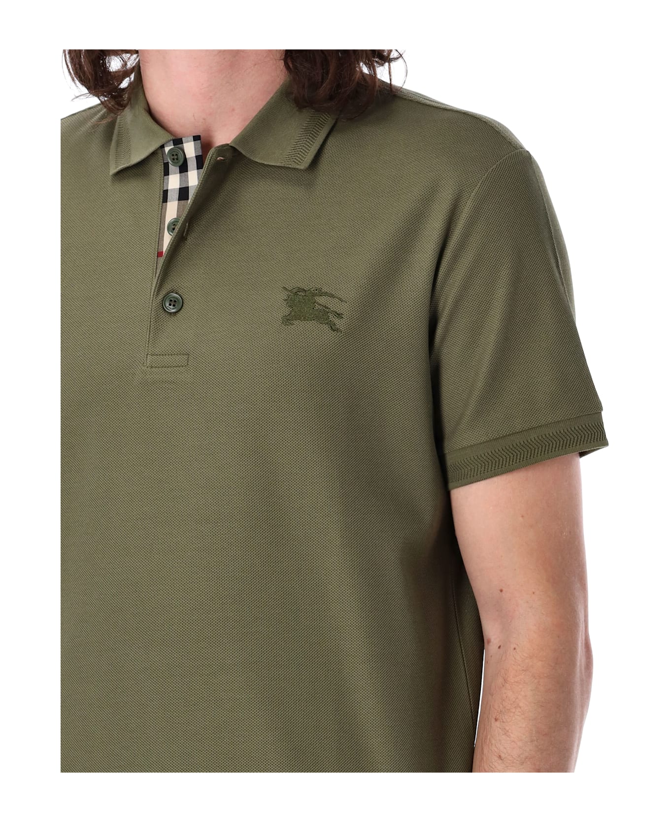 Burberry London Polo Shirt - OLIVE