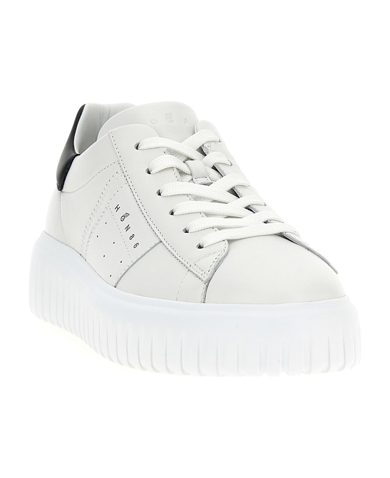 Hogan 'h-stripes' Sneakers - WHITE