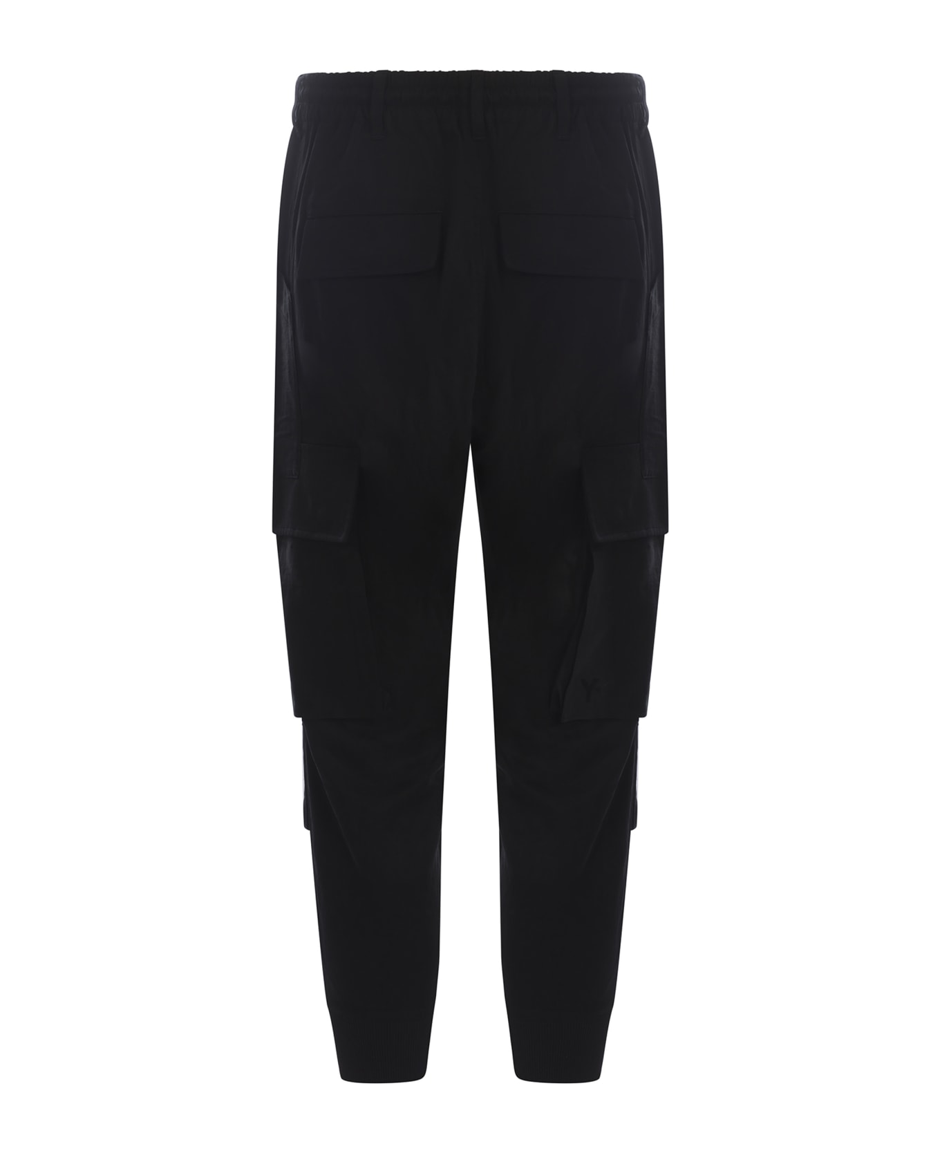 Y-3 Jogging Pants With Pockets - Black ボトムス
