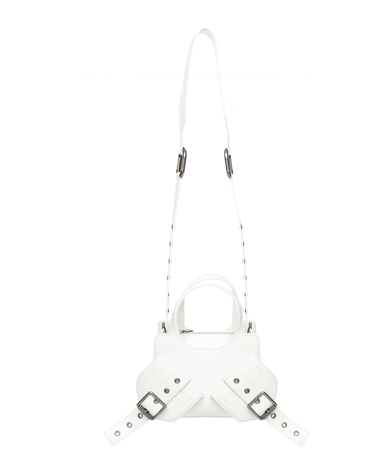 Biasia Y2k Shoulder Bag - White