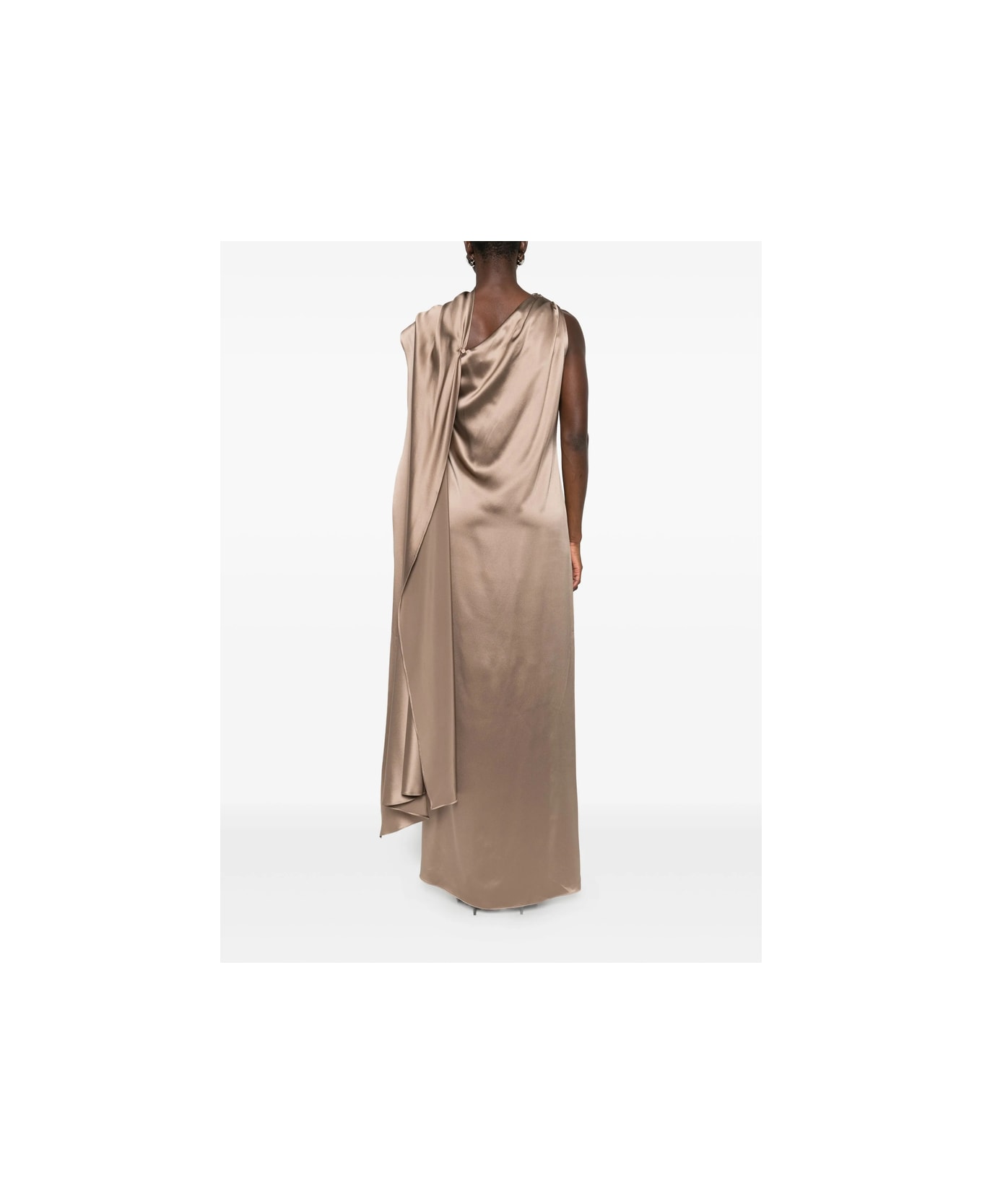 Max Mara Pianoforte Dress - NEUTRALS