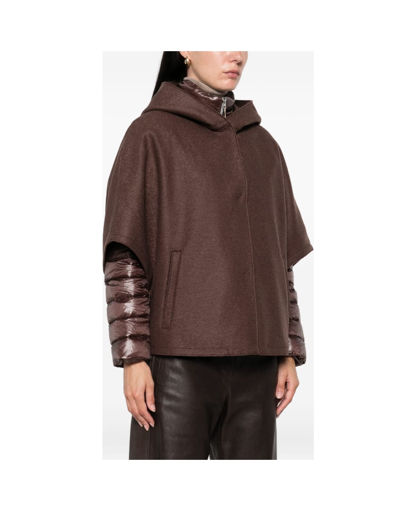 Herno Padded Puffer Jacket - Brown