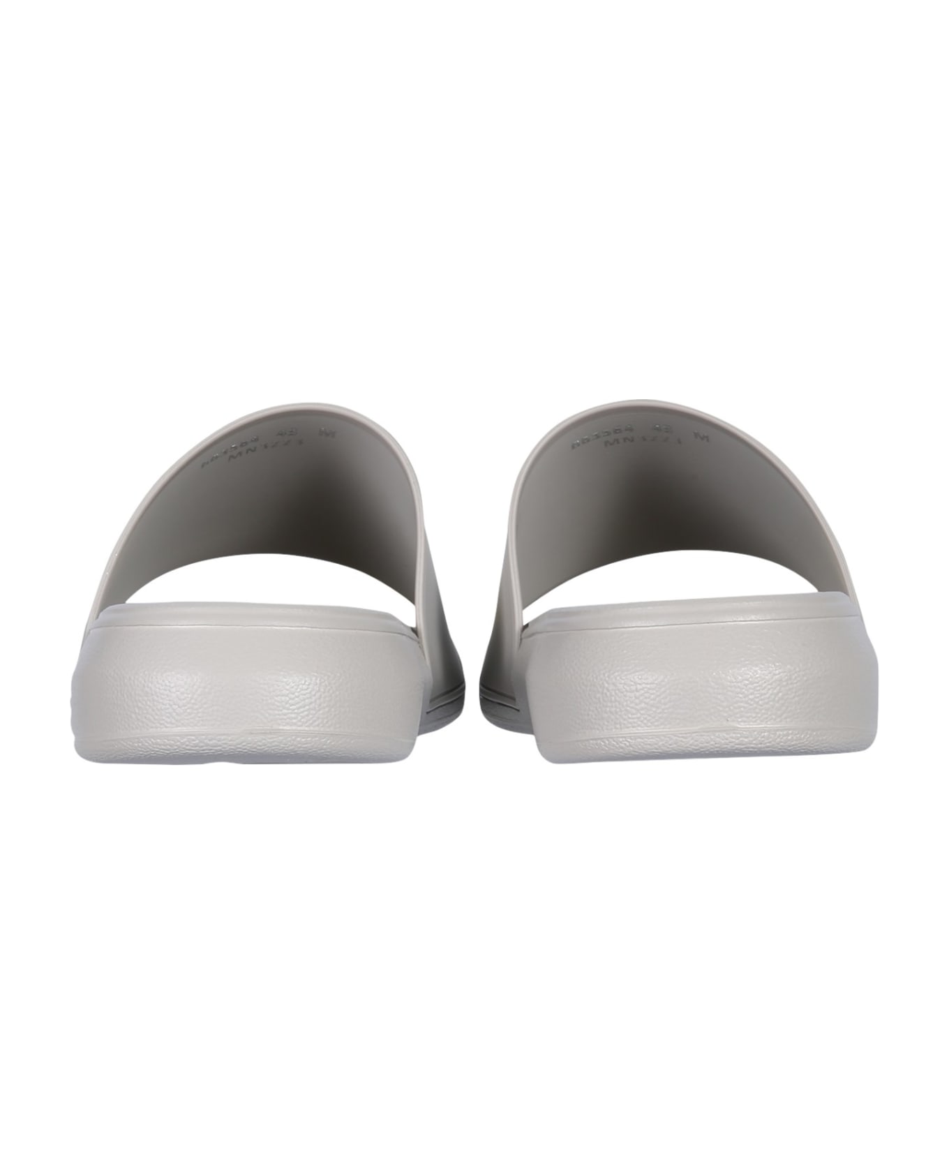 Alexander McQueen Rubber Pool Slides - Stone 221 その他各種シューズ