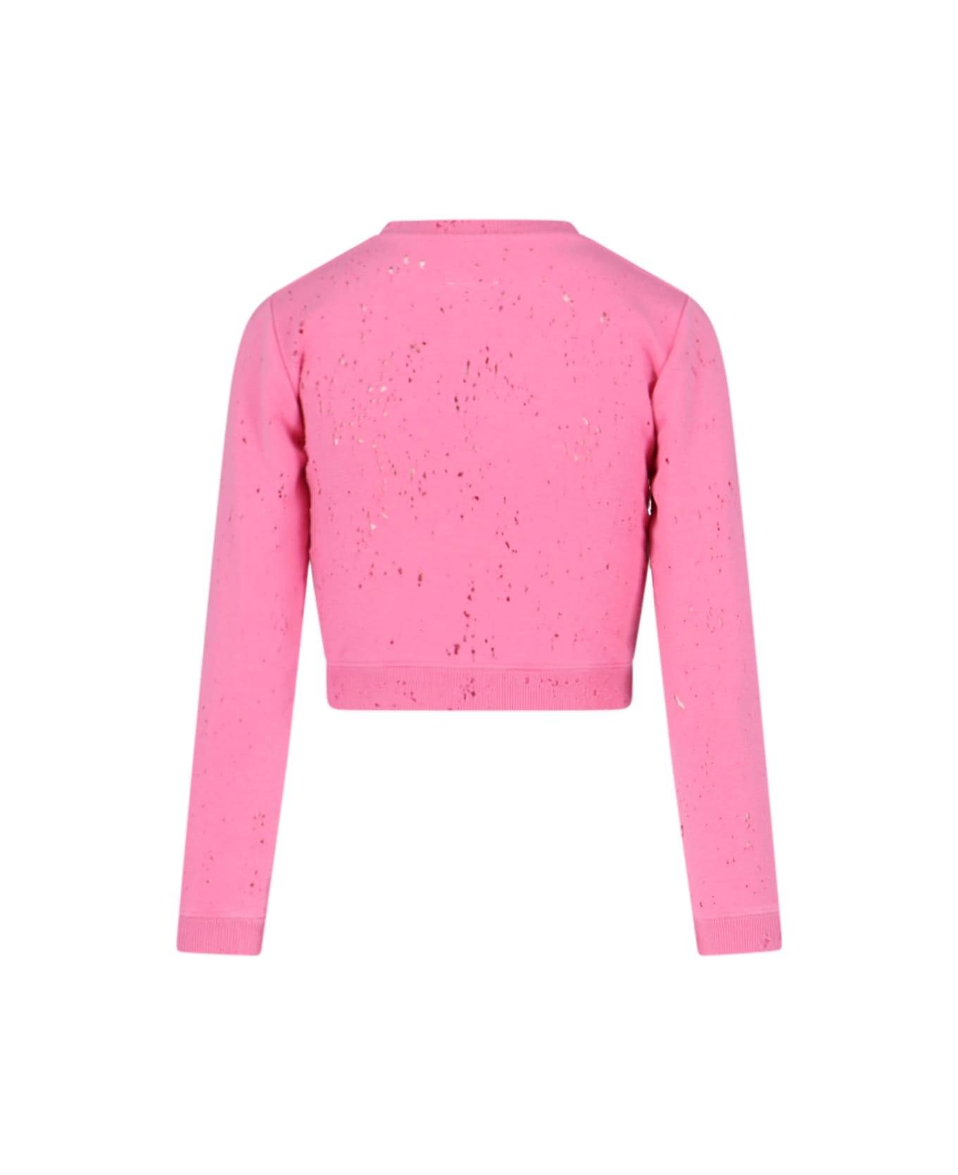 MM6 Maison Margiela Logo Sweatshirt - Pink フリース