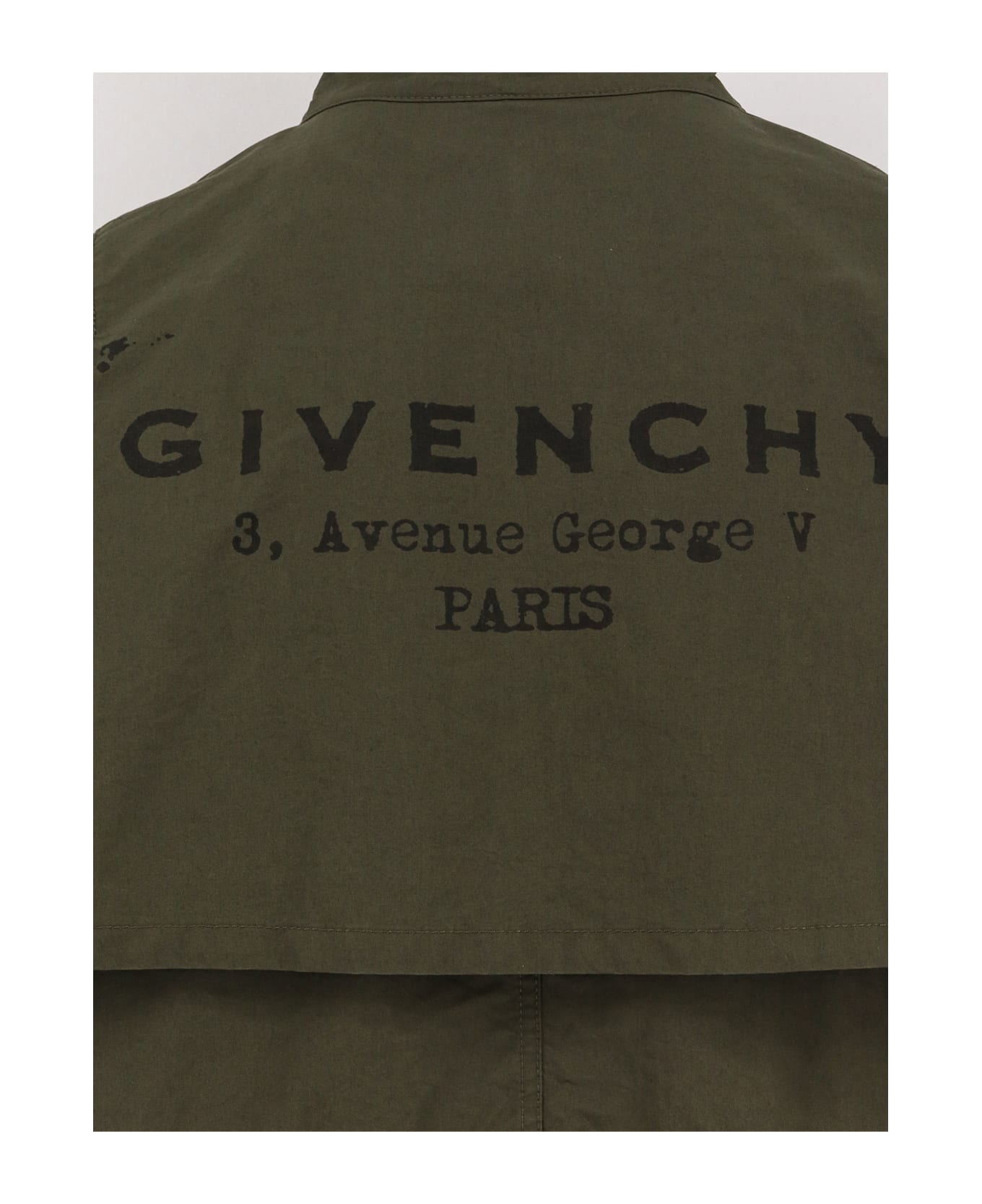 Givenchy Water-proof Cotton Parka Jacket - KHAKI ブレザー