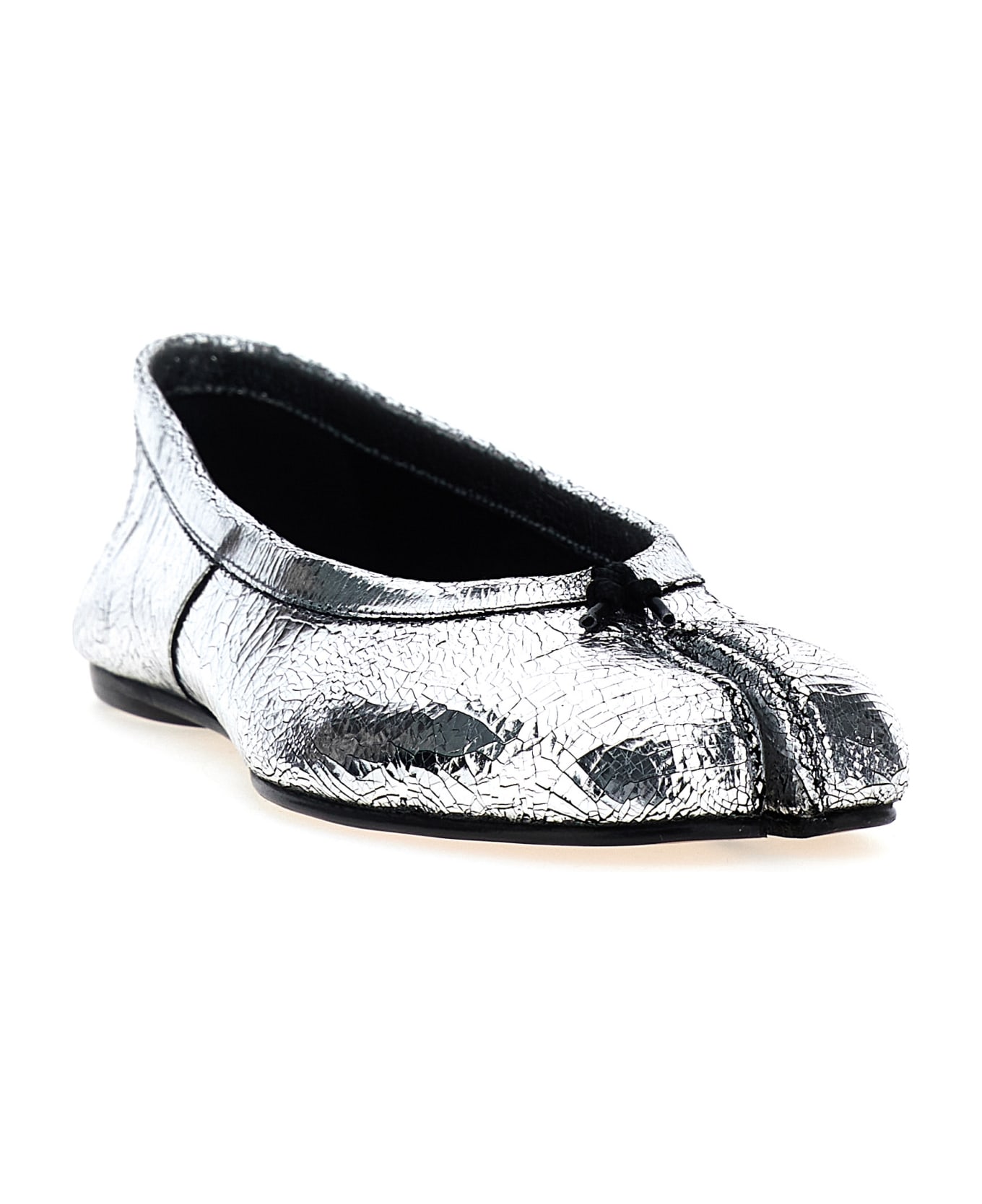 Maison Margiela Tabi Ballet Shoes - Silver