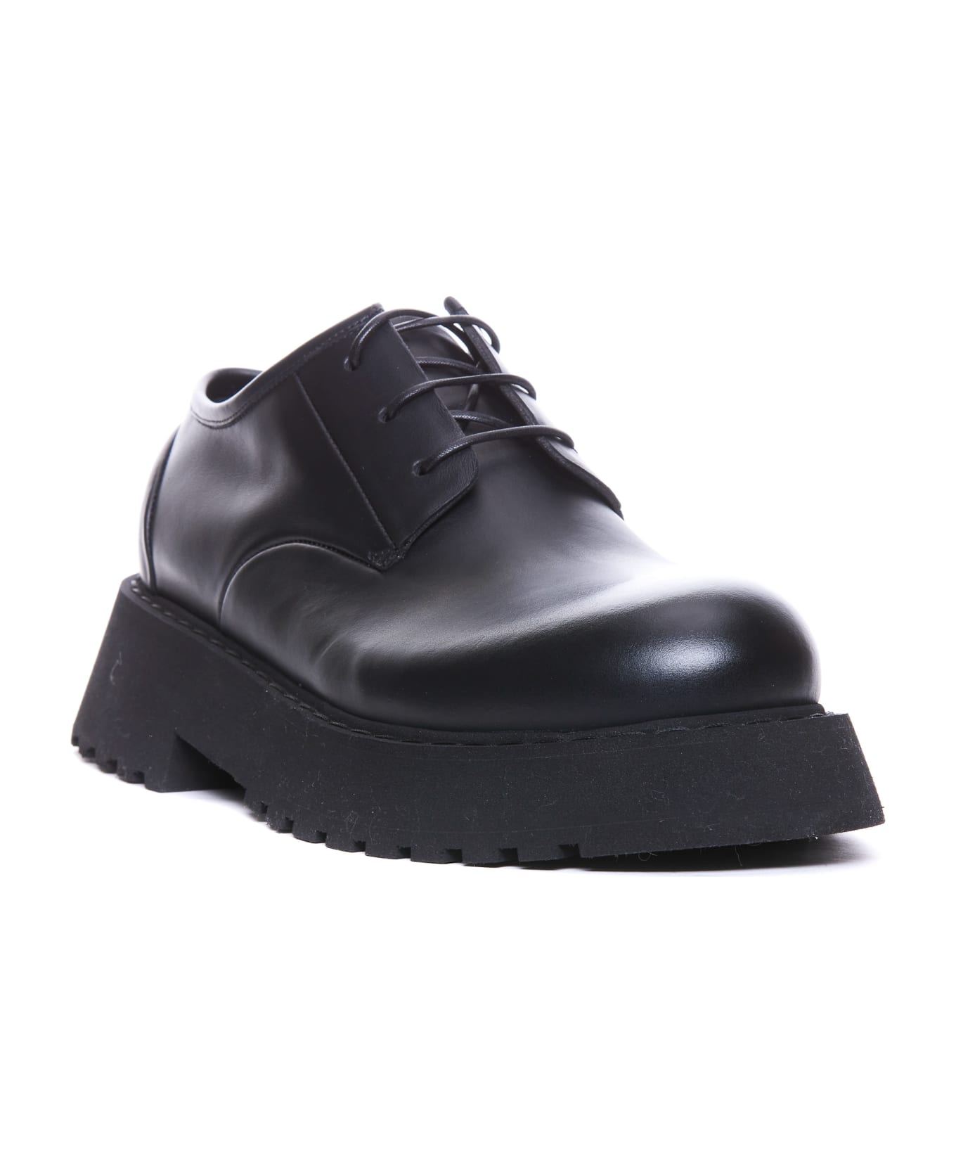 Marsell Micarro Derby Laced Up Shoes - Black
