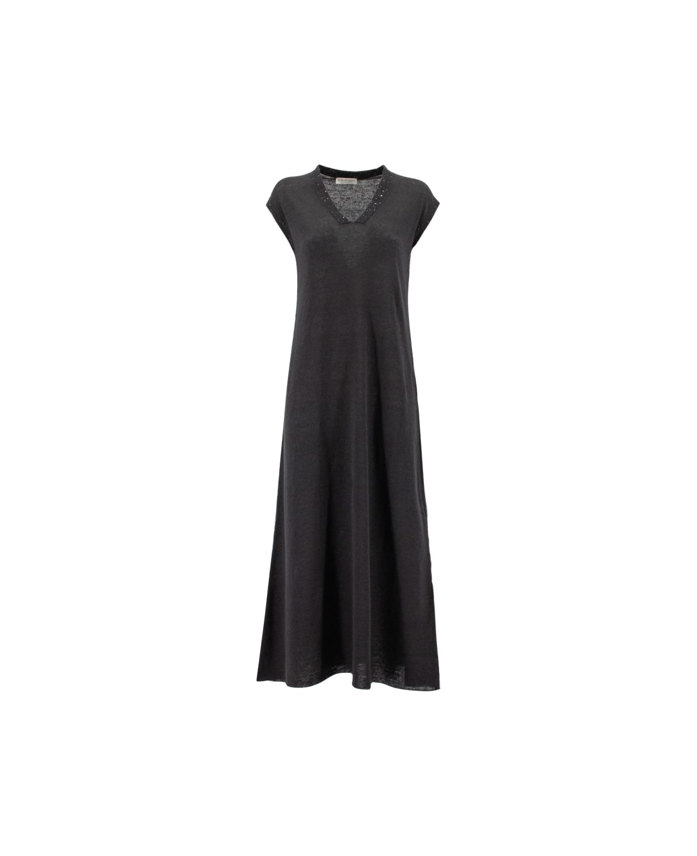 Le Tricot Perugia Dress - DARK GREY               ワンピース＆ドレス