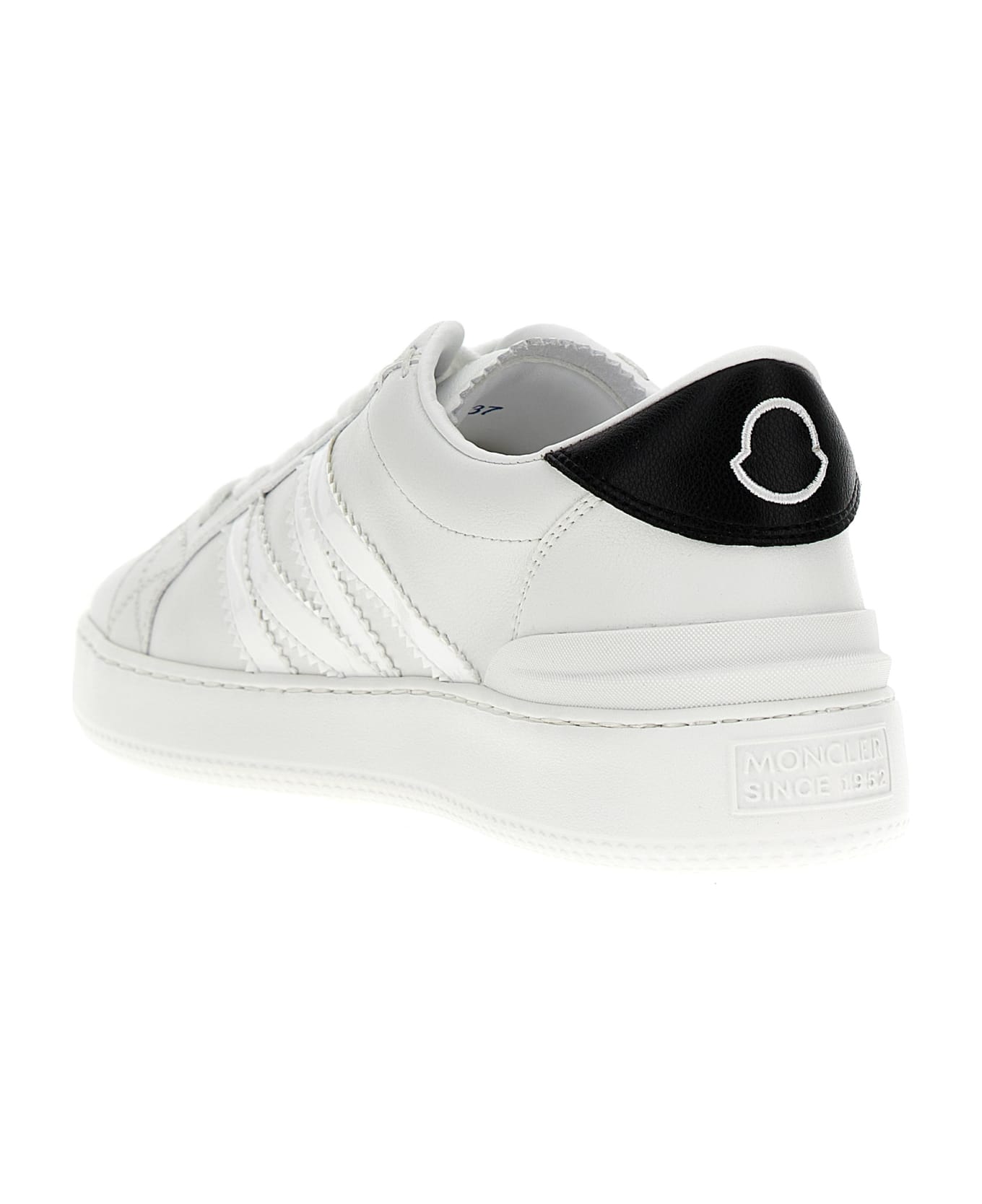Moncler 'monaco M' Sneakers - White/Black