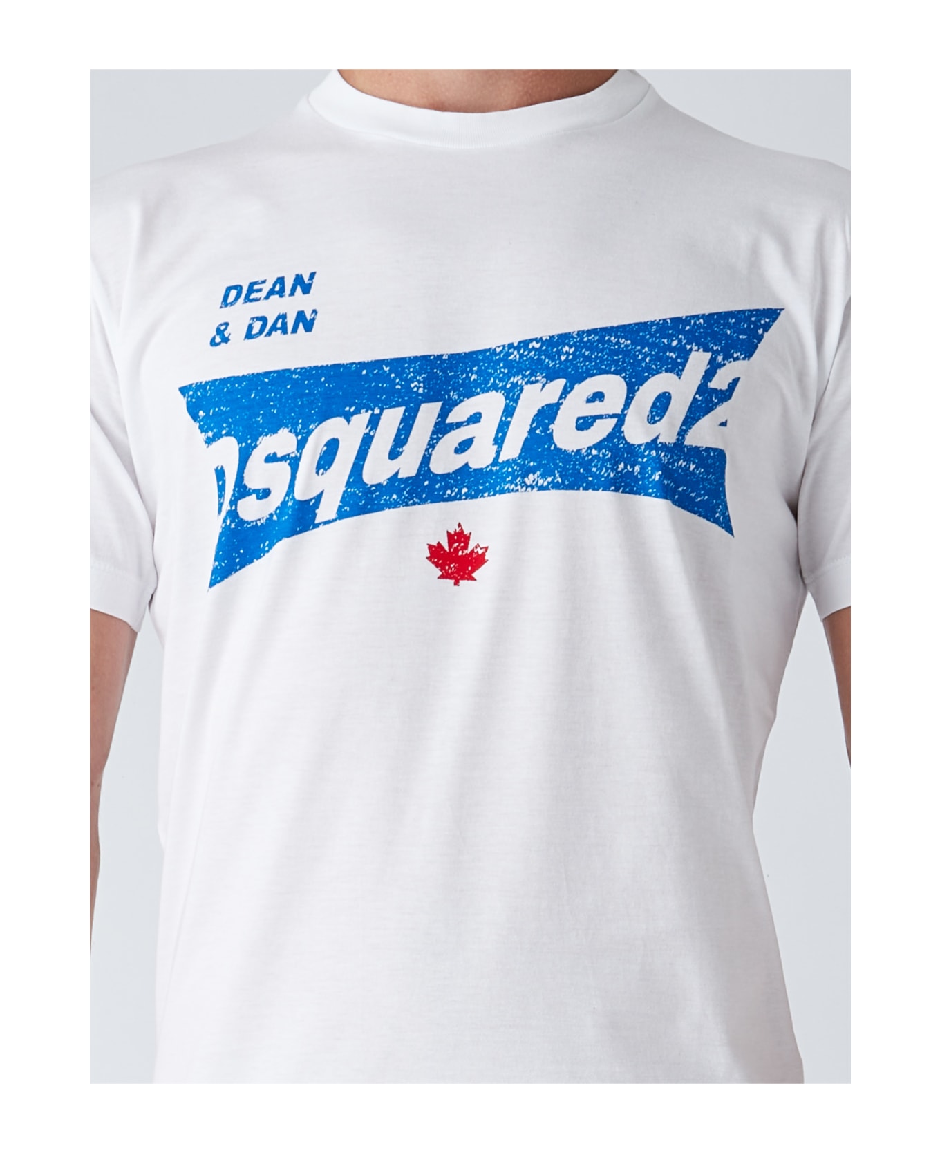 Dsquared2 T-shirt With Graphic Print - BIANCO