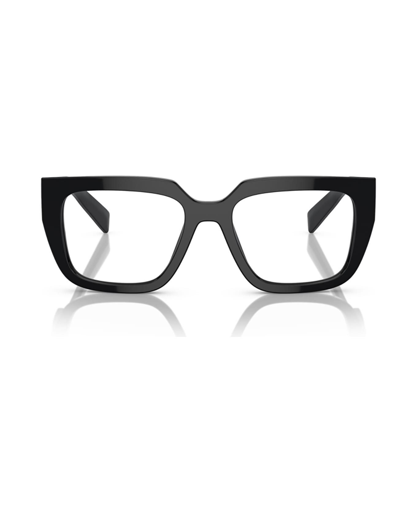 Prada Eyewear Pr A03v Black Glasses - Black アイウェア