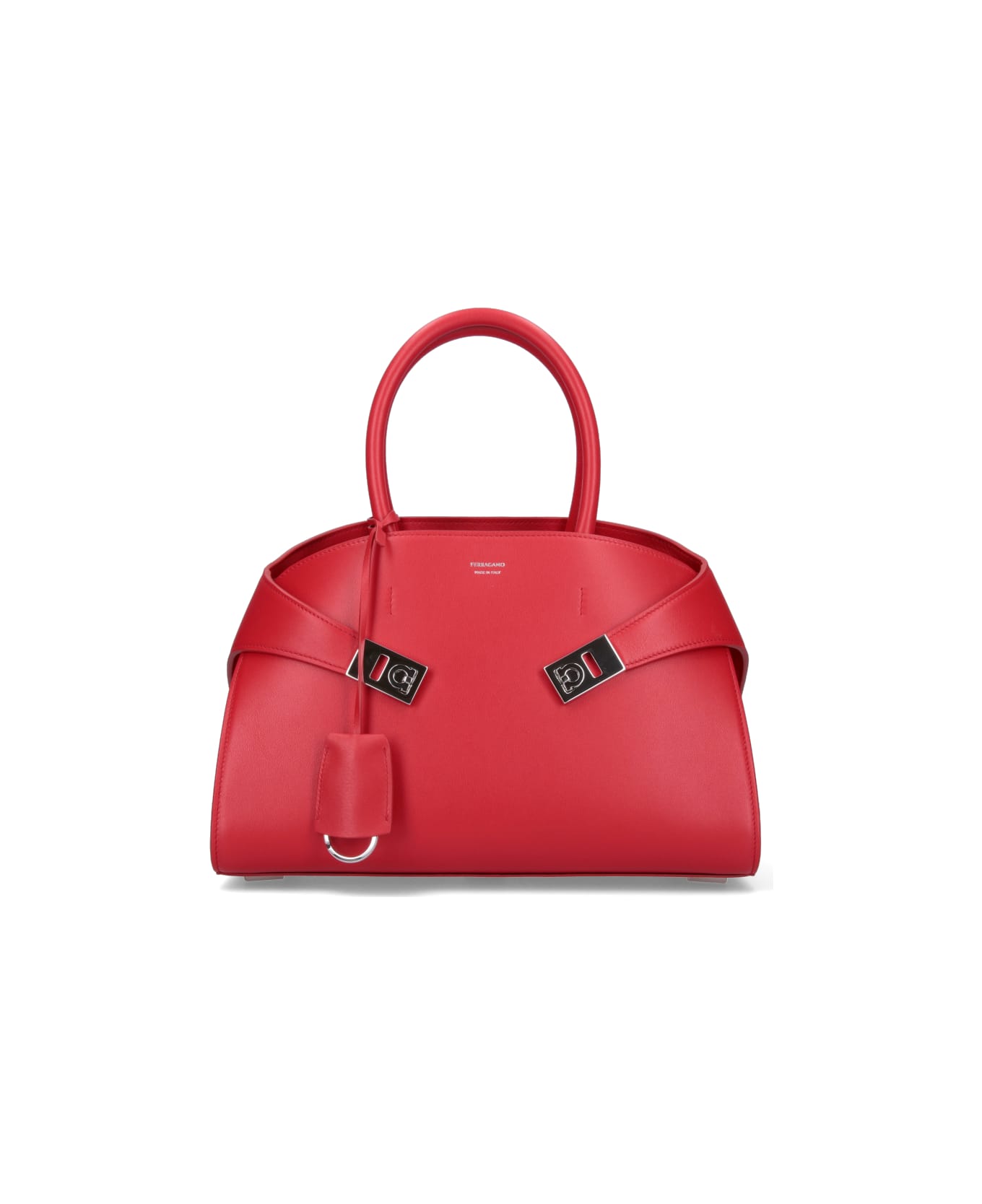 Ferragamo 
hug M
 Handbag - Red