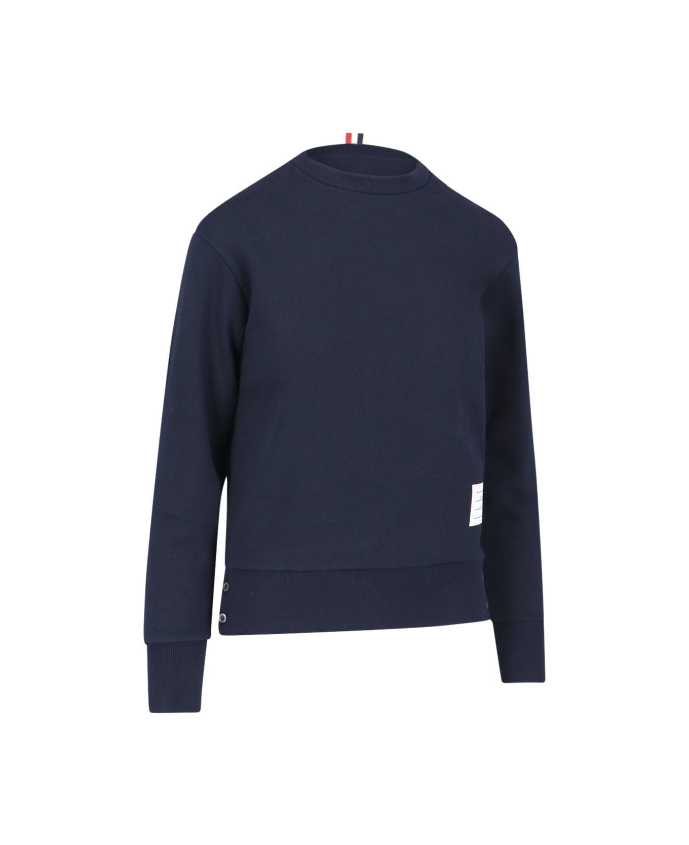 Thom Browne - Rear Grosgrain Sweatshirt - navy