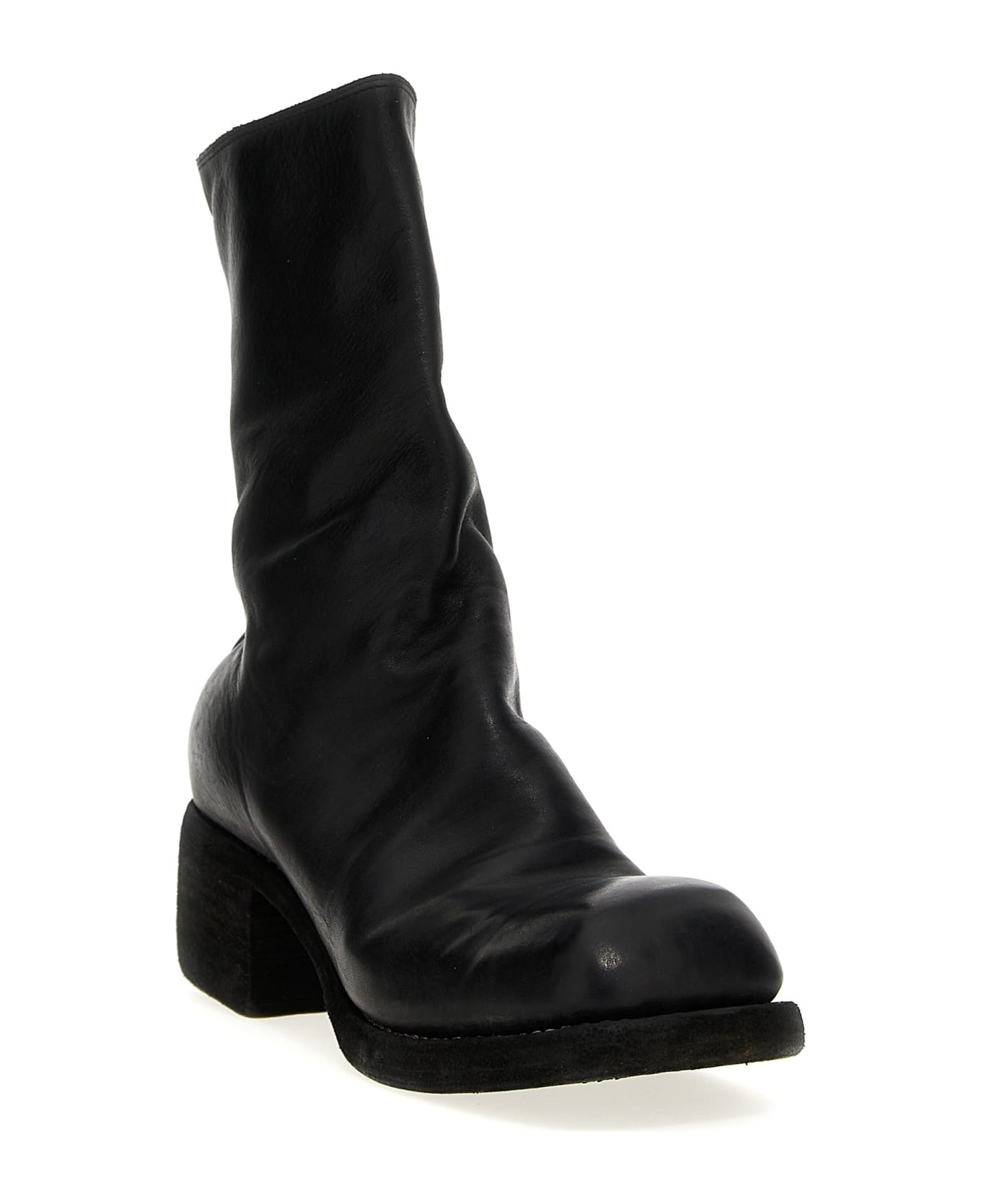 Guidi '9088' Ankle Boots - Black   ブーツ