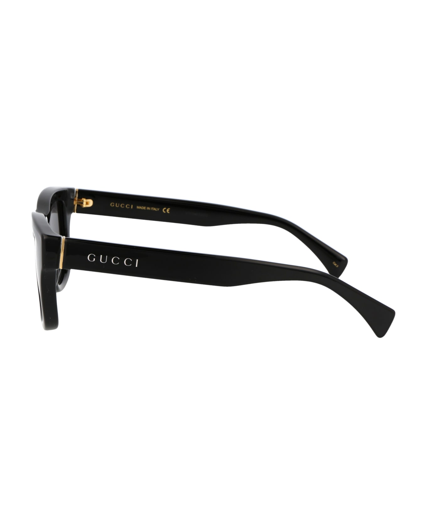 Gucci Eyewear Gg1135s Sunglasses - 002 BLACK BLACK GREY サングラス